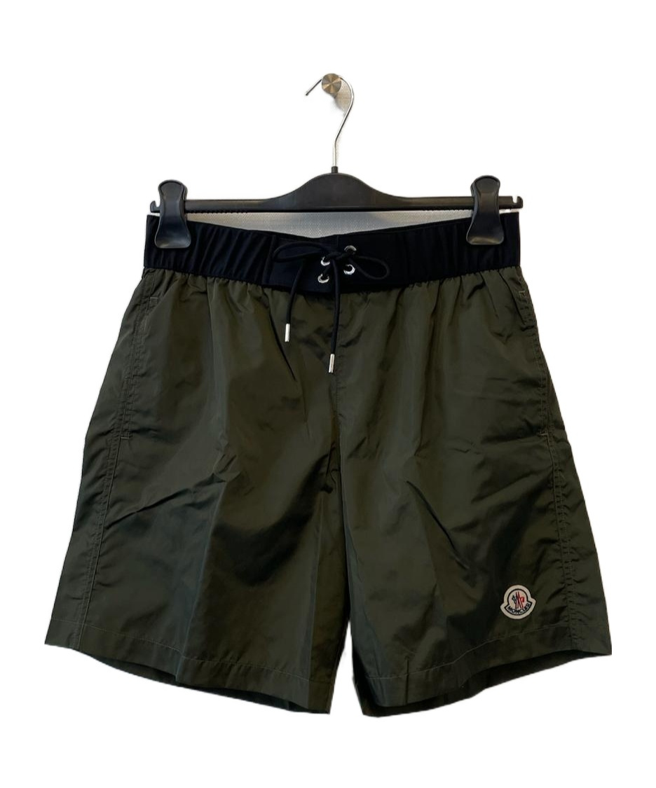 Moncler Elastic Waist Swim Trunks