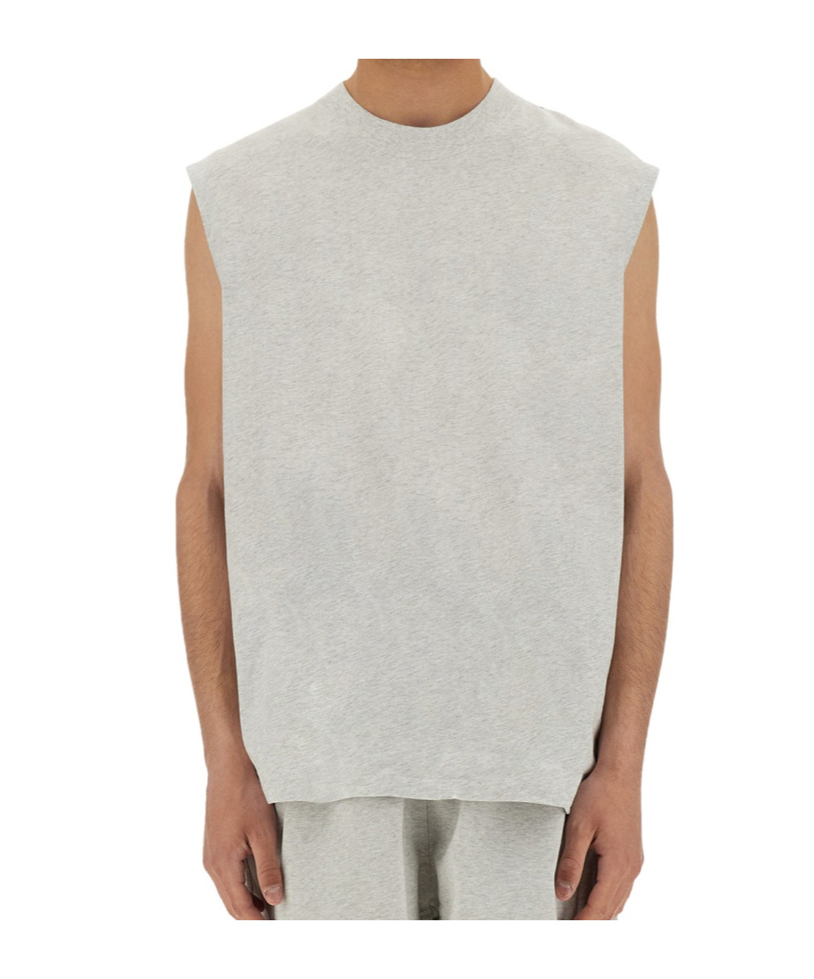 Represent Sleeveless Pullover Sweater Vest In White