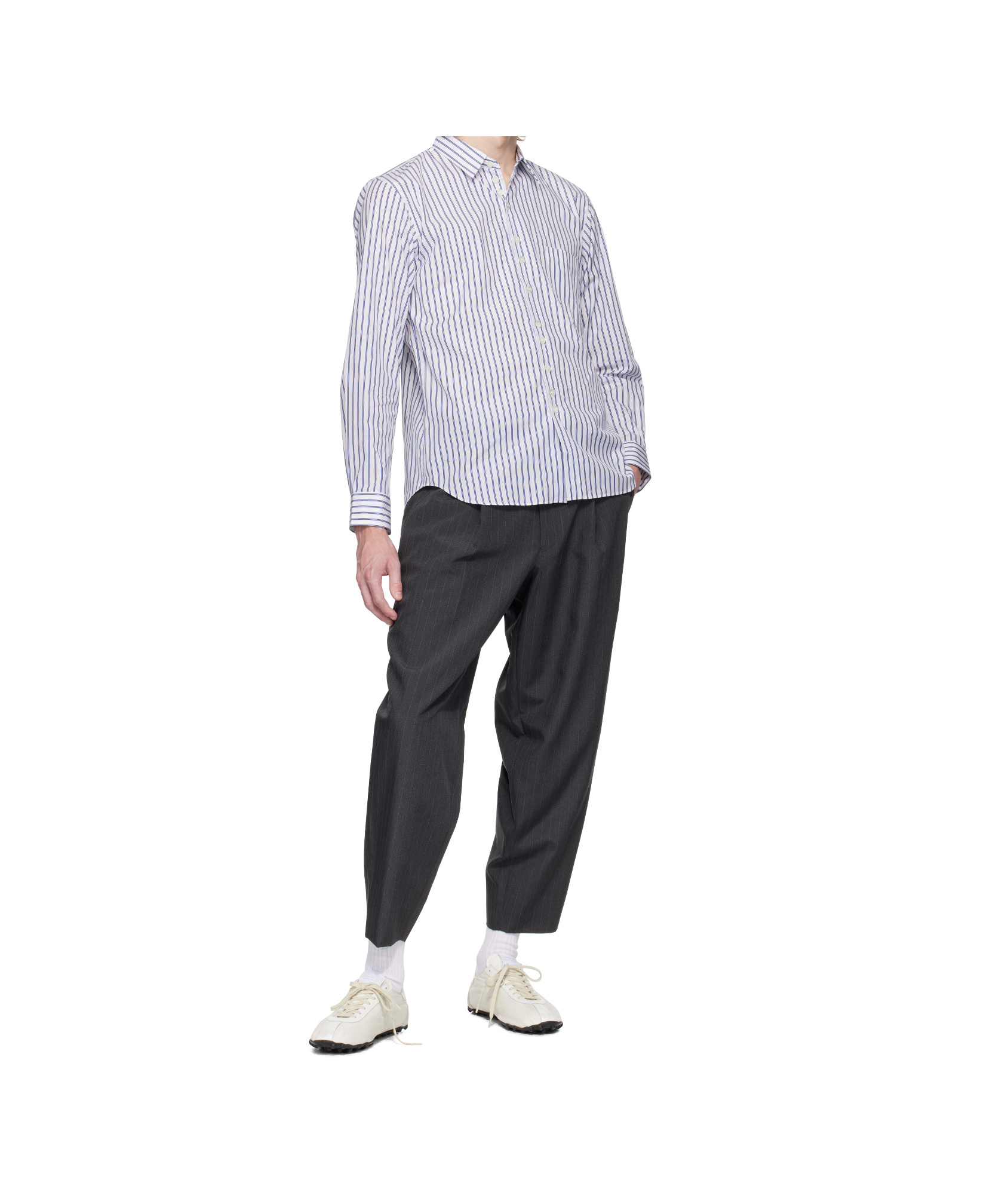 Comme Des Garçons Striped Shirt