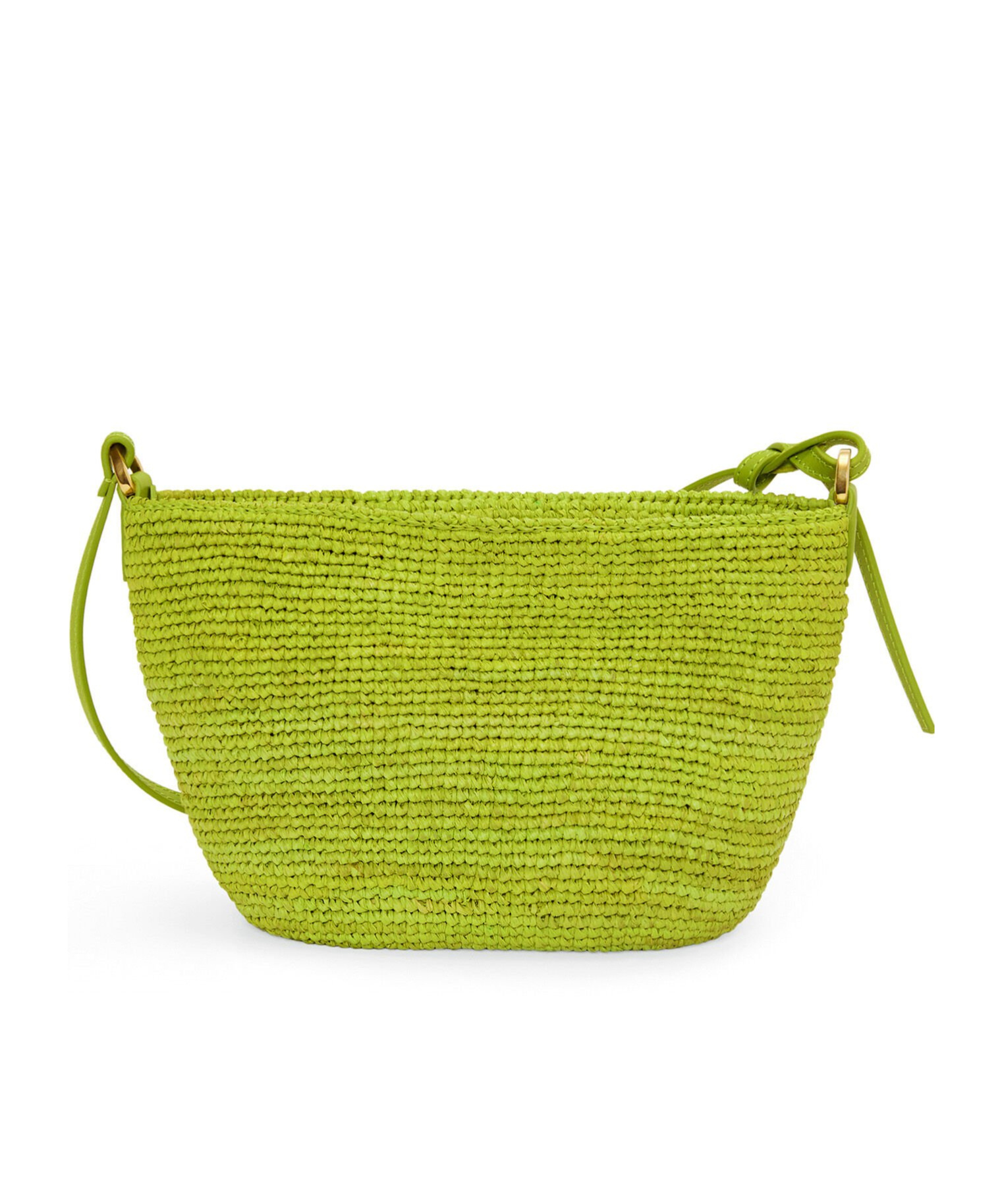 Loewe Slit Pochette Shoulder Bag In Green