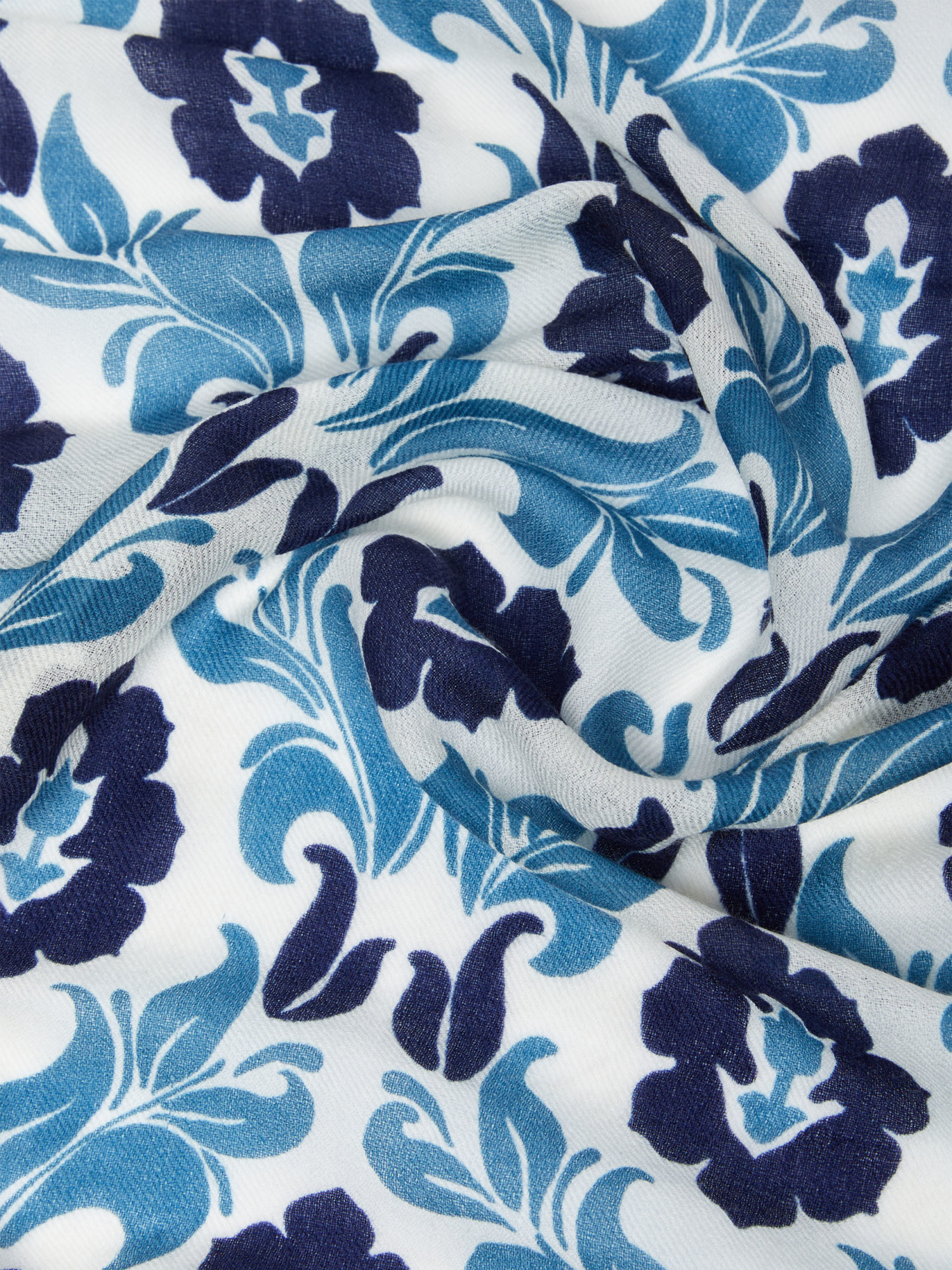 WEEKEND MAX MARA PRINTED WOOL SHAWL