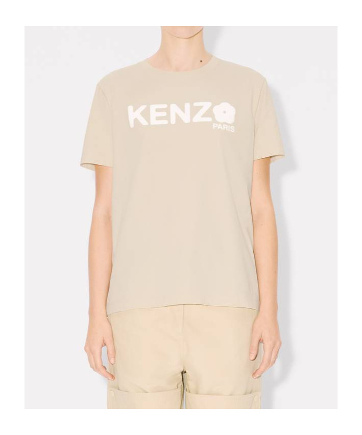 Kenzo Women Boke Flower 2.0 Loose T-shirt In Nude