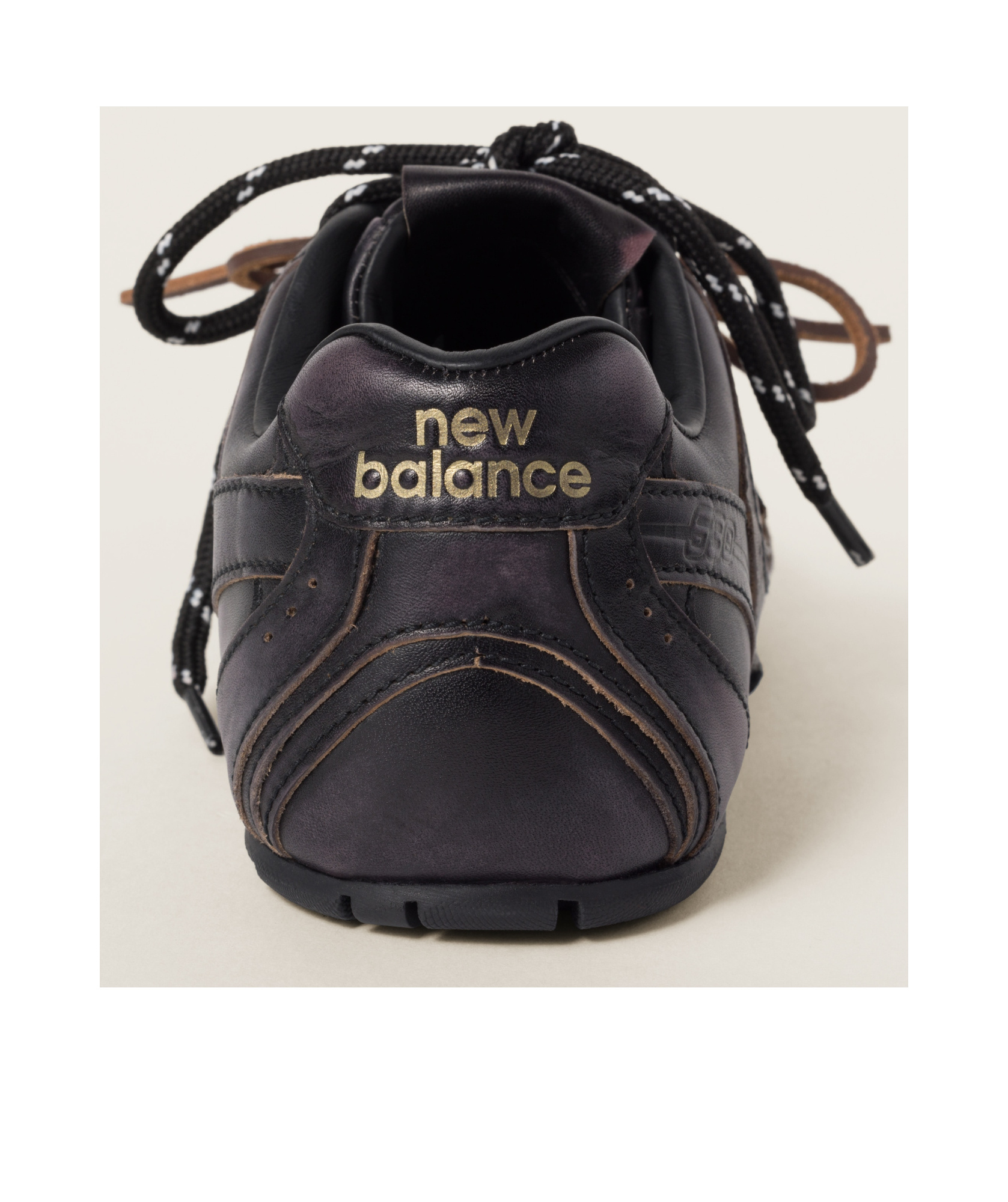 MIU MIU NEW BALANCE X MIU MIU 530 SL LEATHER SNEAKERS