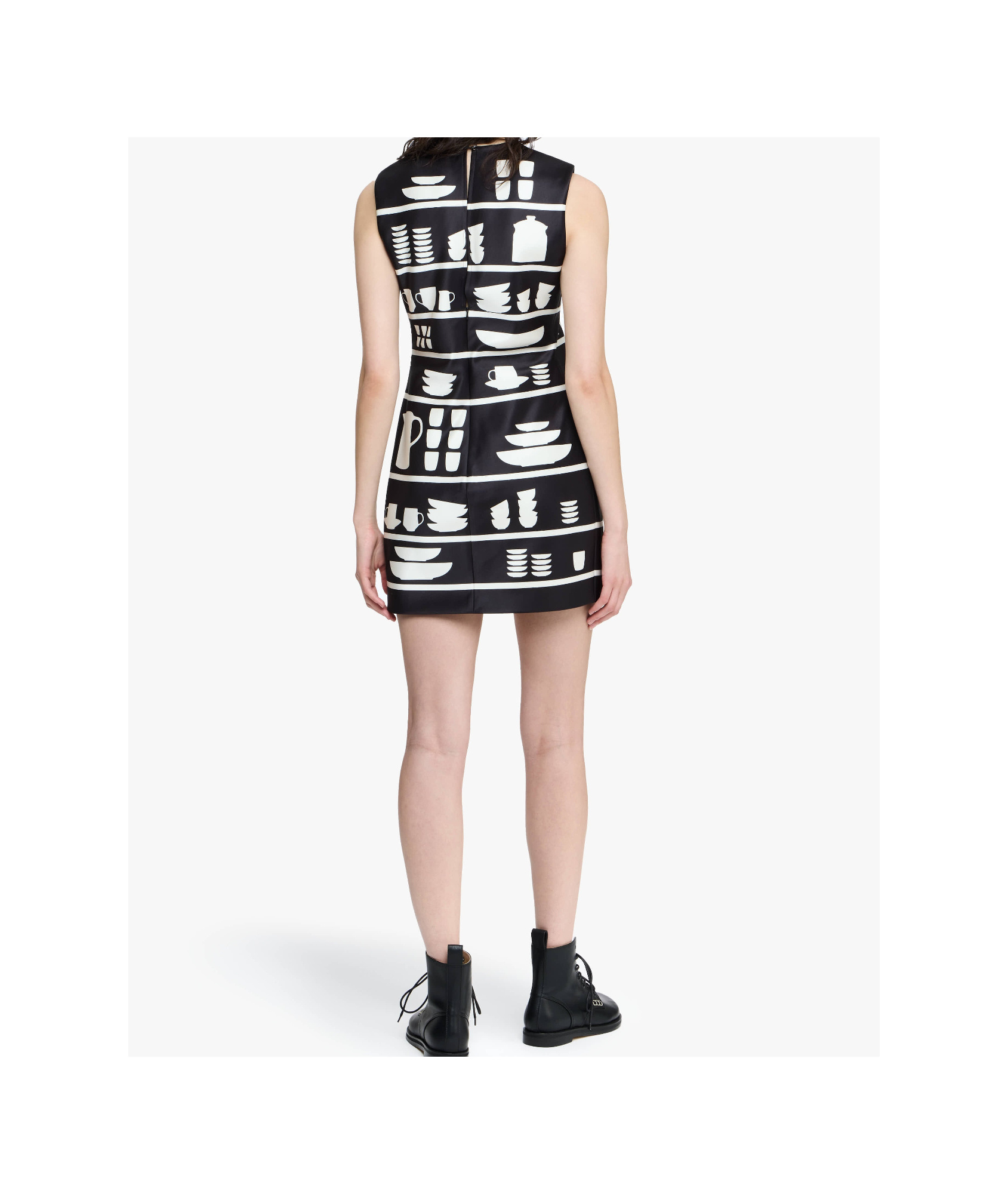 Junya Watanabe Mini Shift Dress In Black