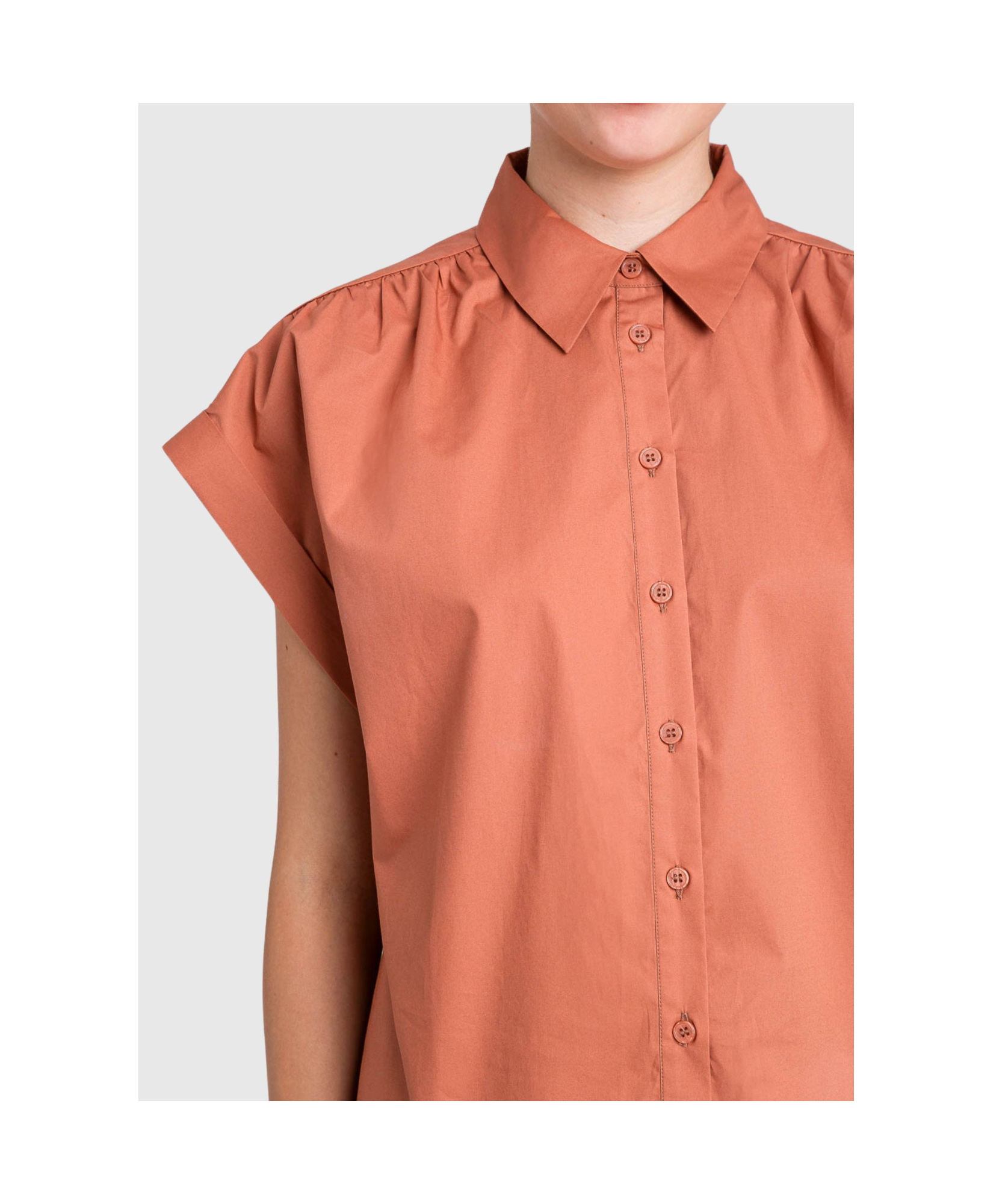 Twinset Short-sleeve Poplin Shirt
