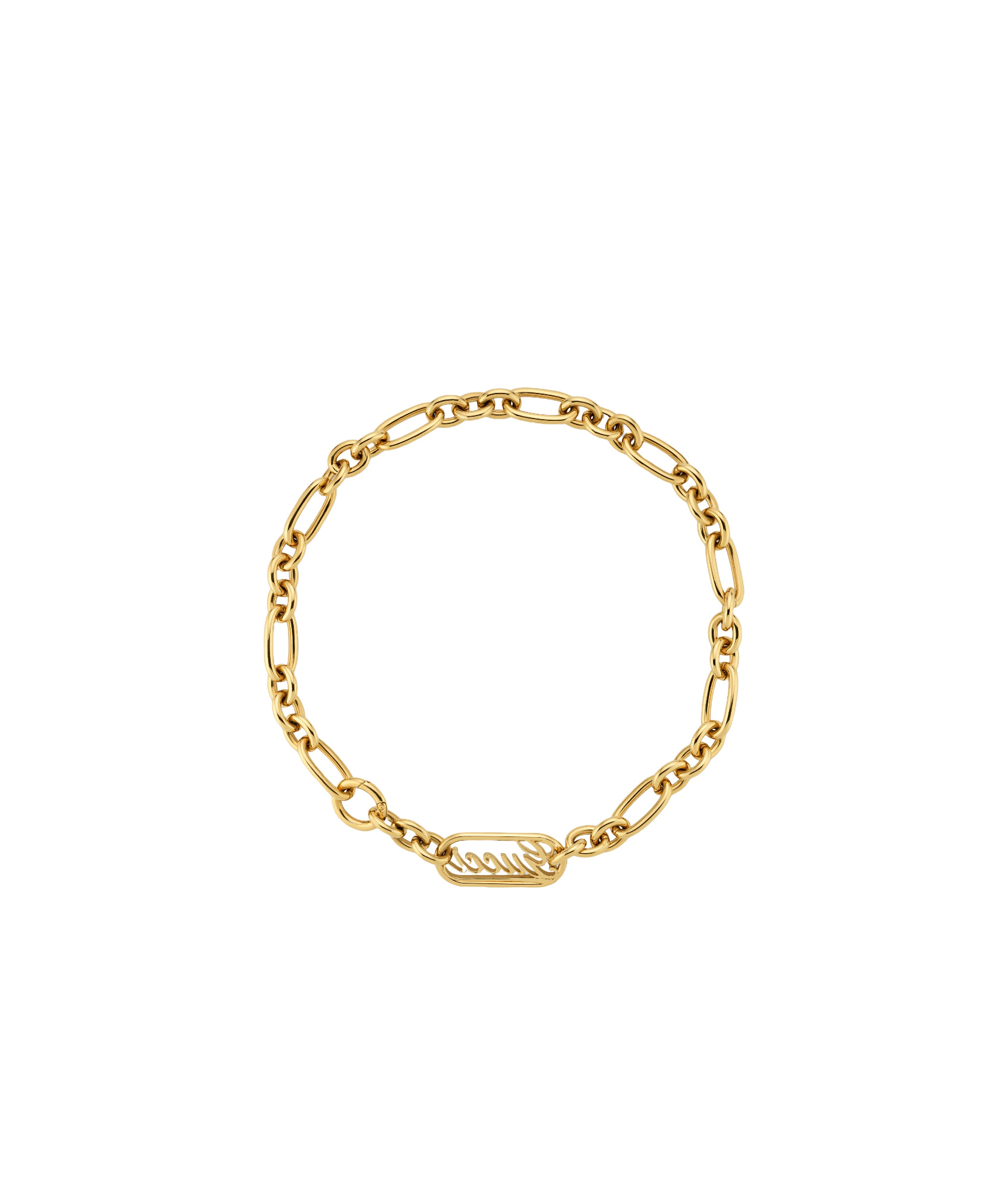 GUCCI LOGO CHAIN NECKLACE