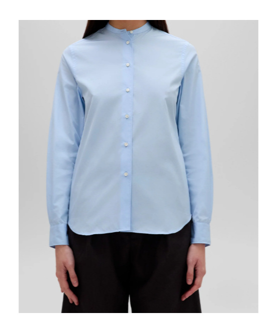 Aspesi Crew Neck Shirt In Blue
