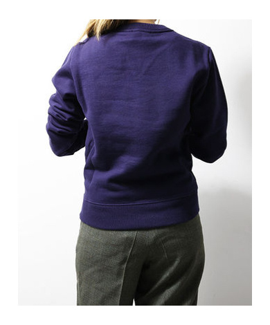 Maison Kitsuné Long-sleeved Sweater In Black