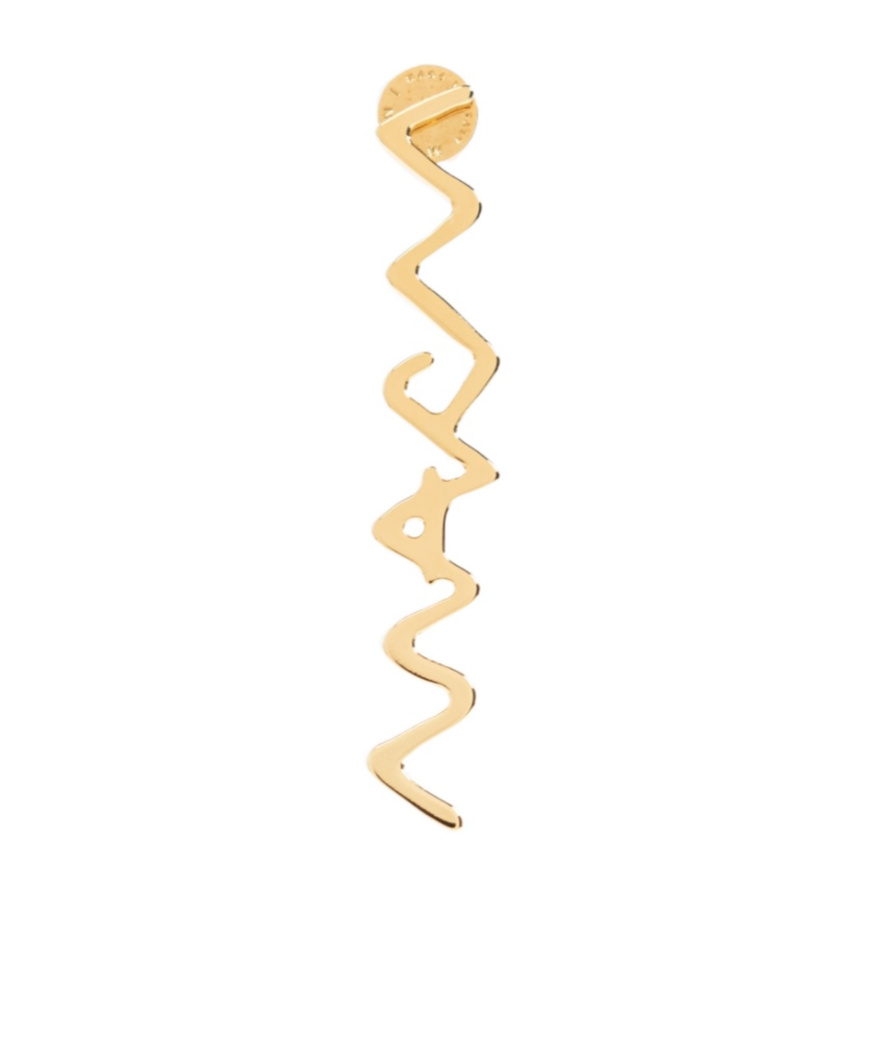 Marni Symbol Drop Earrings In Gold