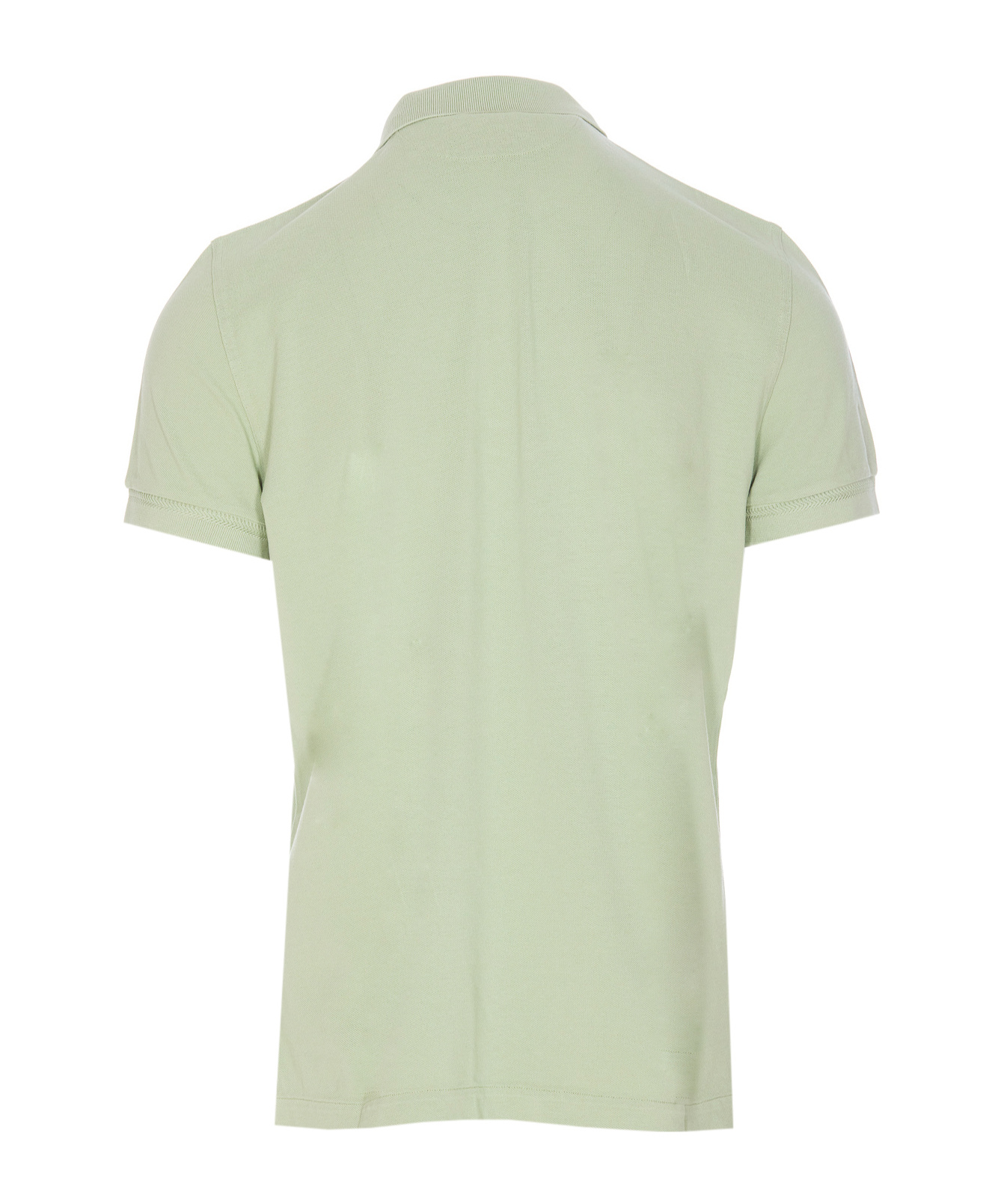 Tom Ford Short-sleeved Polo Shirt In Green