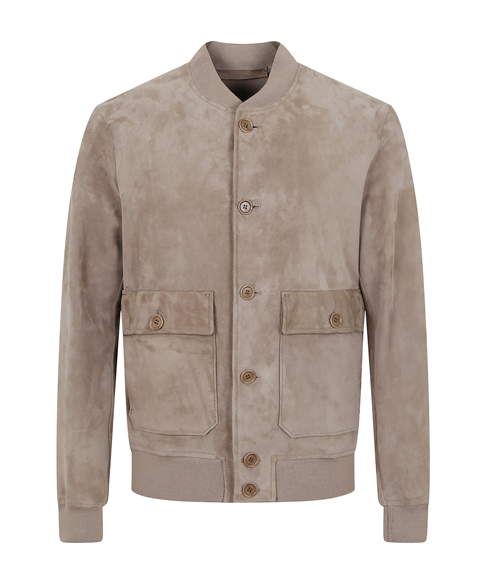 Salvatore Santoro Lamb Leather Jacket With Button-up Front