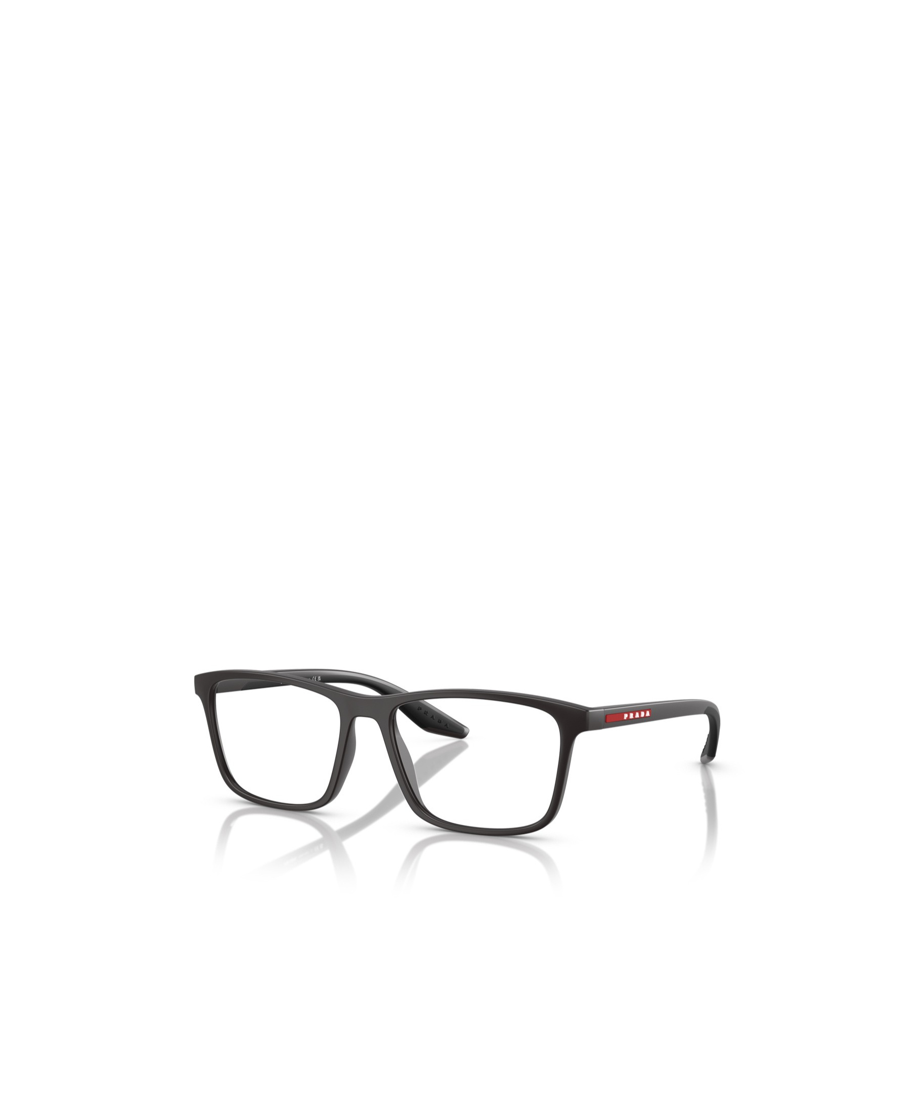 Prada Full Frame Plain Mirror In Black
