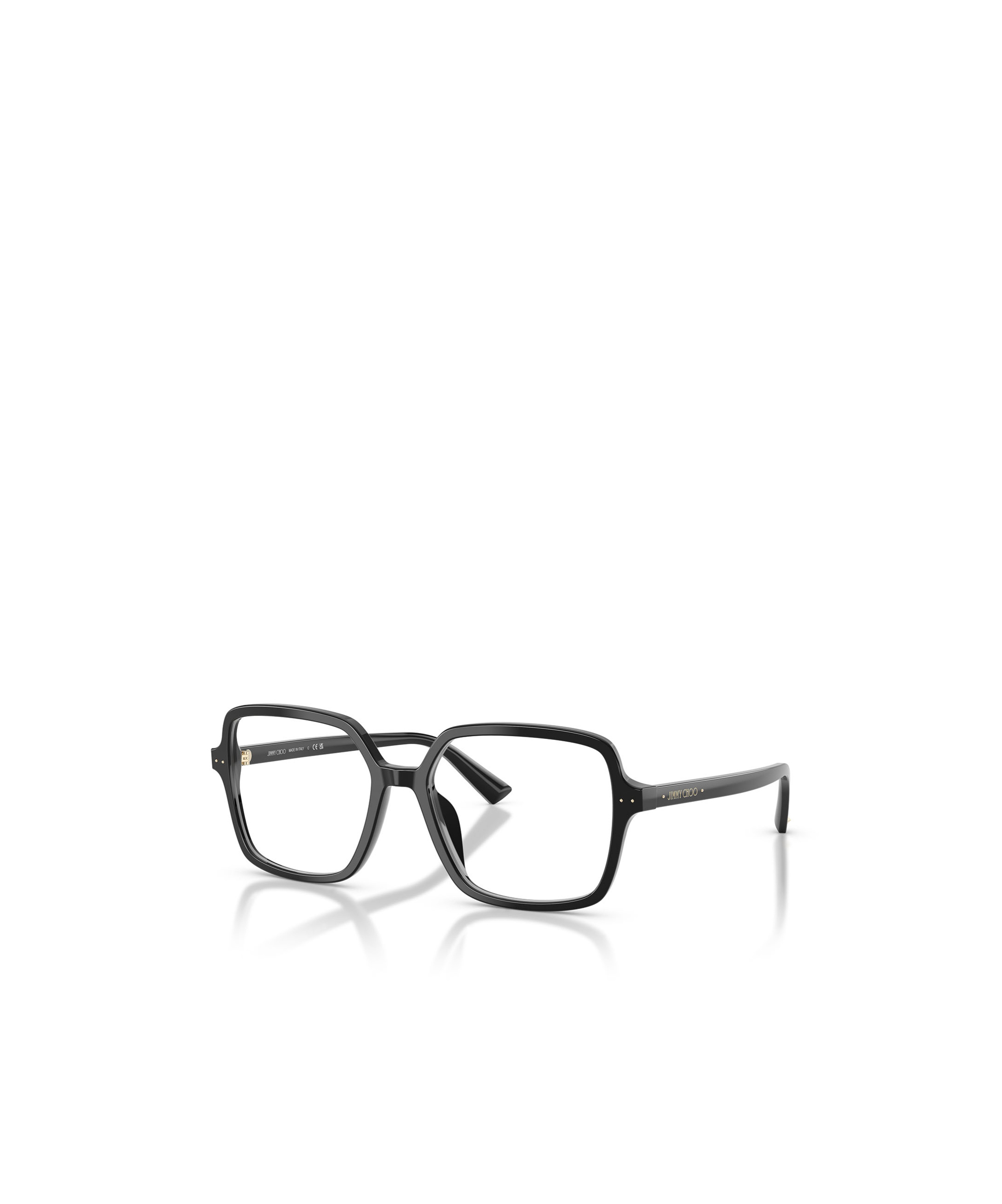 Jimmy Choo Geometric Flat Mirror In Black