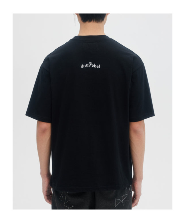 Domrebel Short-sleeved T-shirt In Black