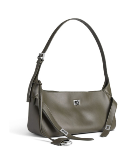 Balenciaga Bel Air Shoulder Bag In Brown