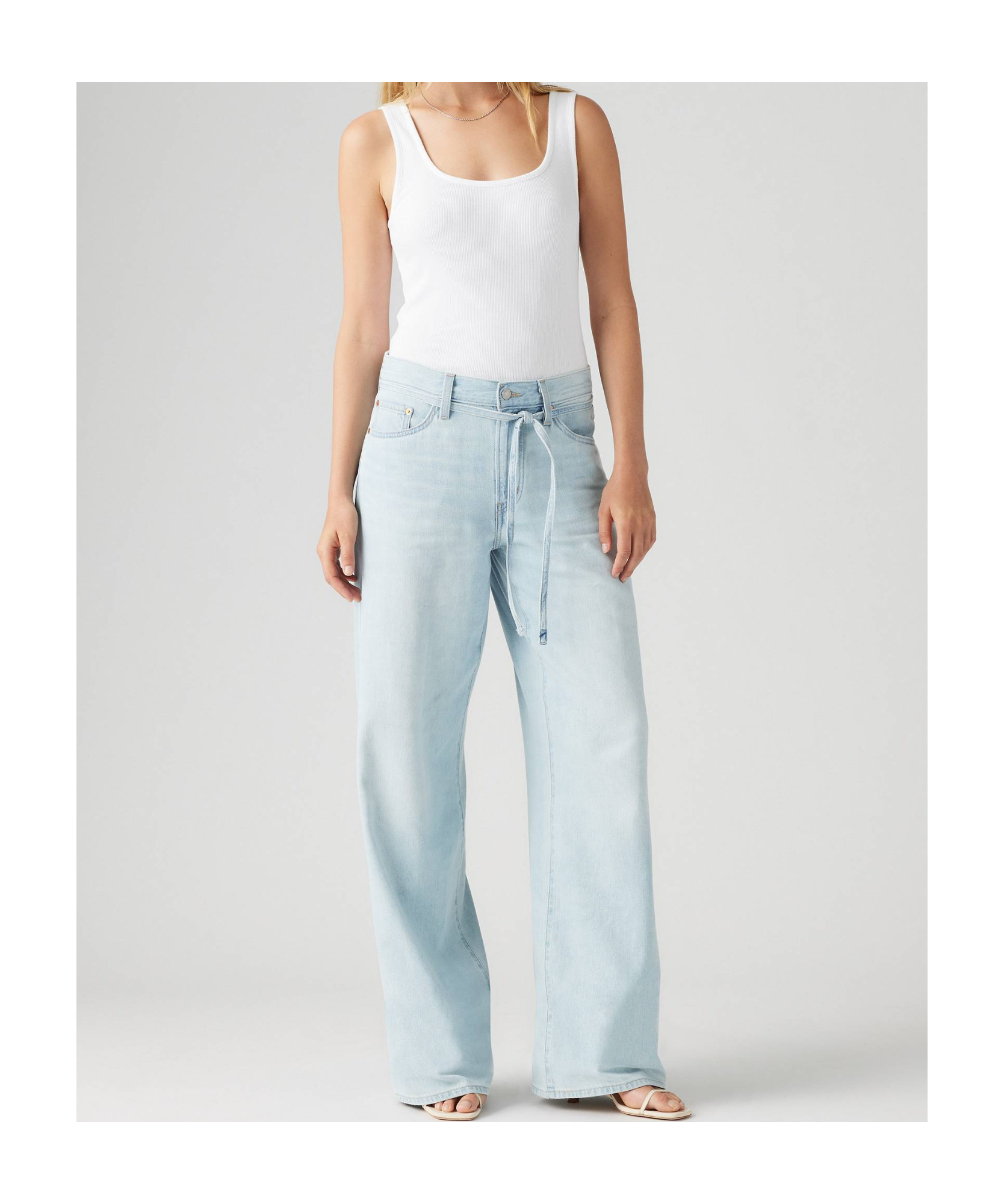 Shop Levi's Xl Straight Jeans In White