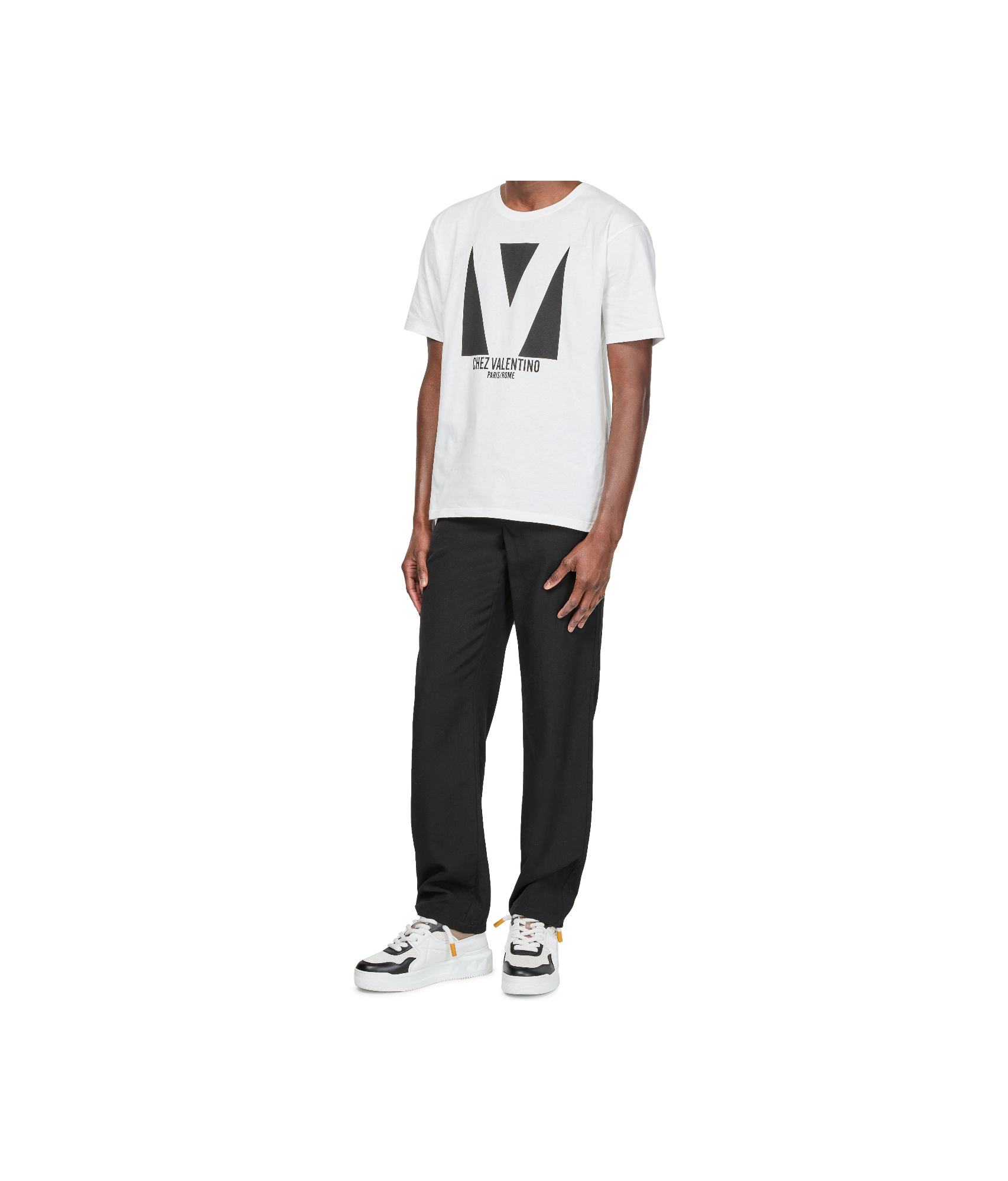 Shop Valentino Short-sleeved T-shirt In White