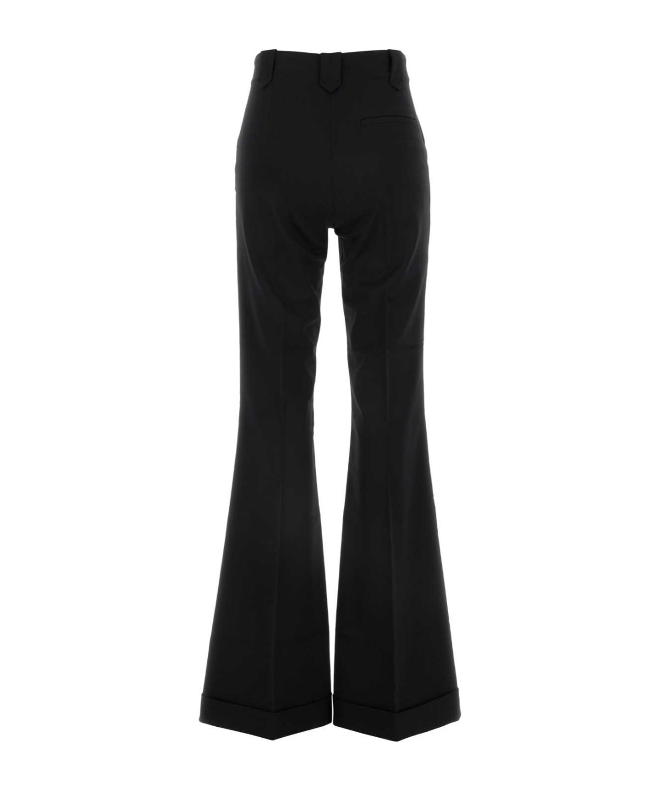 The Andamane Stretch Twill Sofia Flared-leg Pant In Black