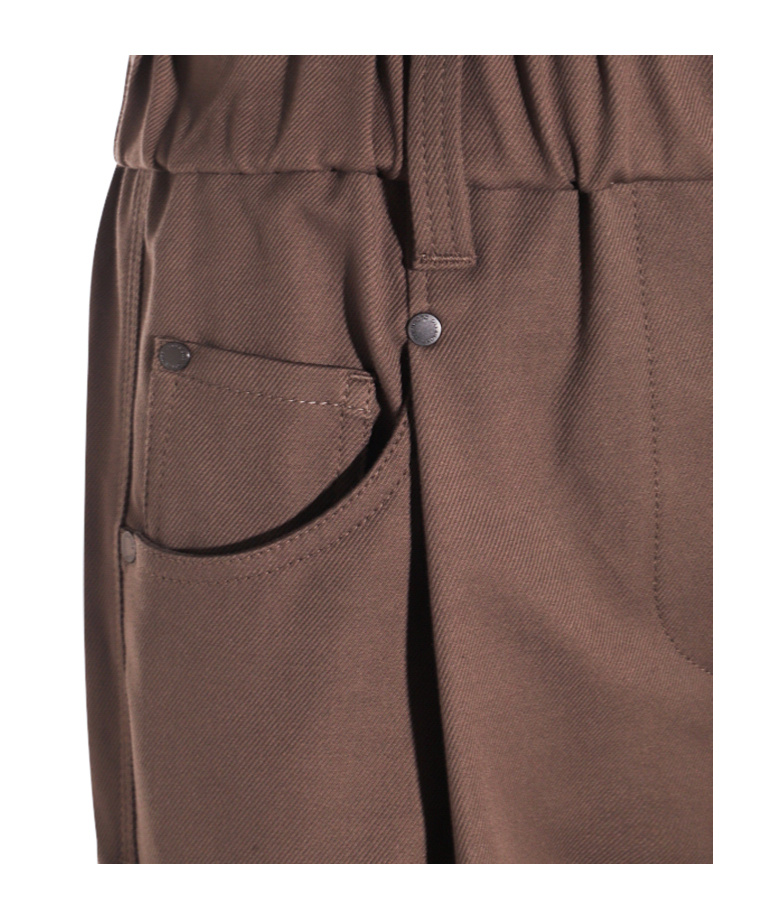 Brunello Cucinelli Relaxed Fit Trousers Elastic Waistband
