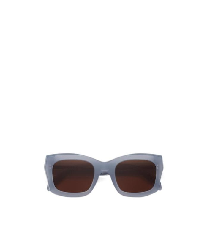 Retrosuperfuture Geometric Frame Sunglasses In Blue
