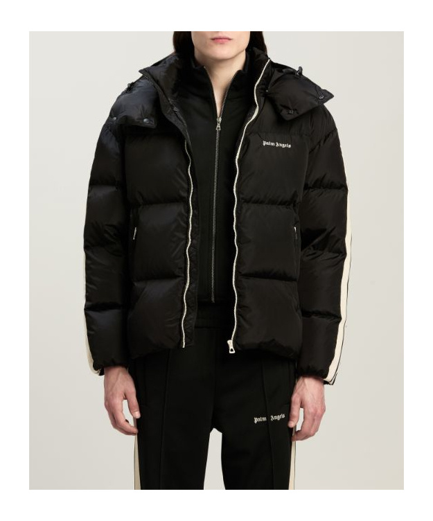 Palm Angels Coats & Jackets In Black