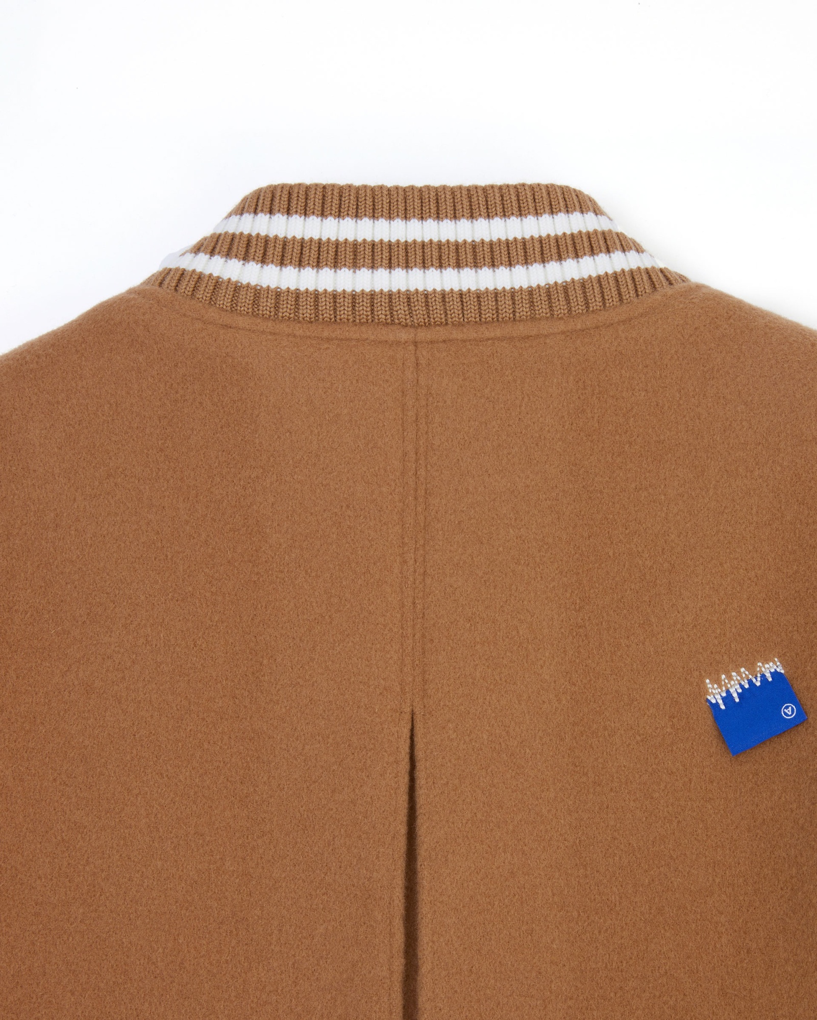 Ader Error Significant Collection Trs Tag Logo Baseball Cotton Clothing In Brown