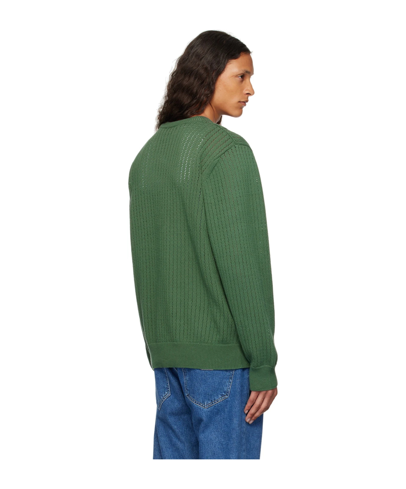 Carhartt Green Caleb Sweater In Green