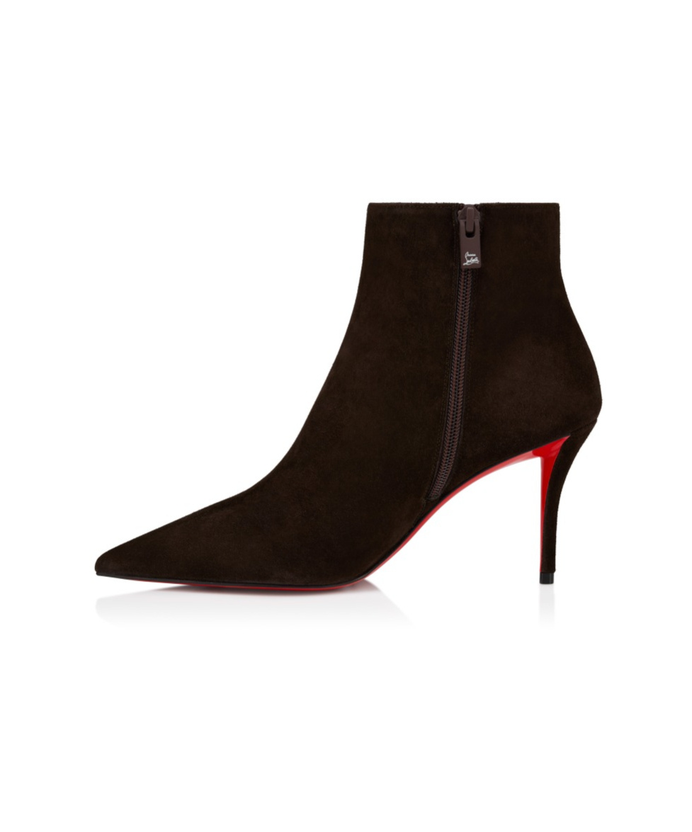 Christian Louboutin Miss Z Booty In Brown
