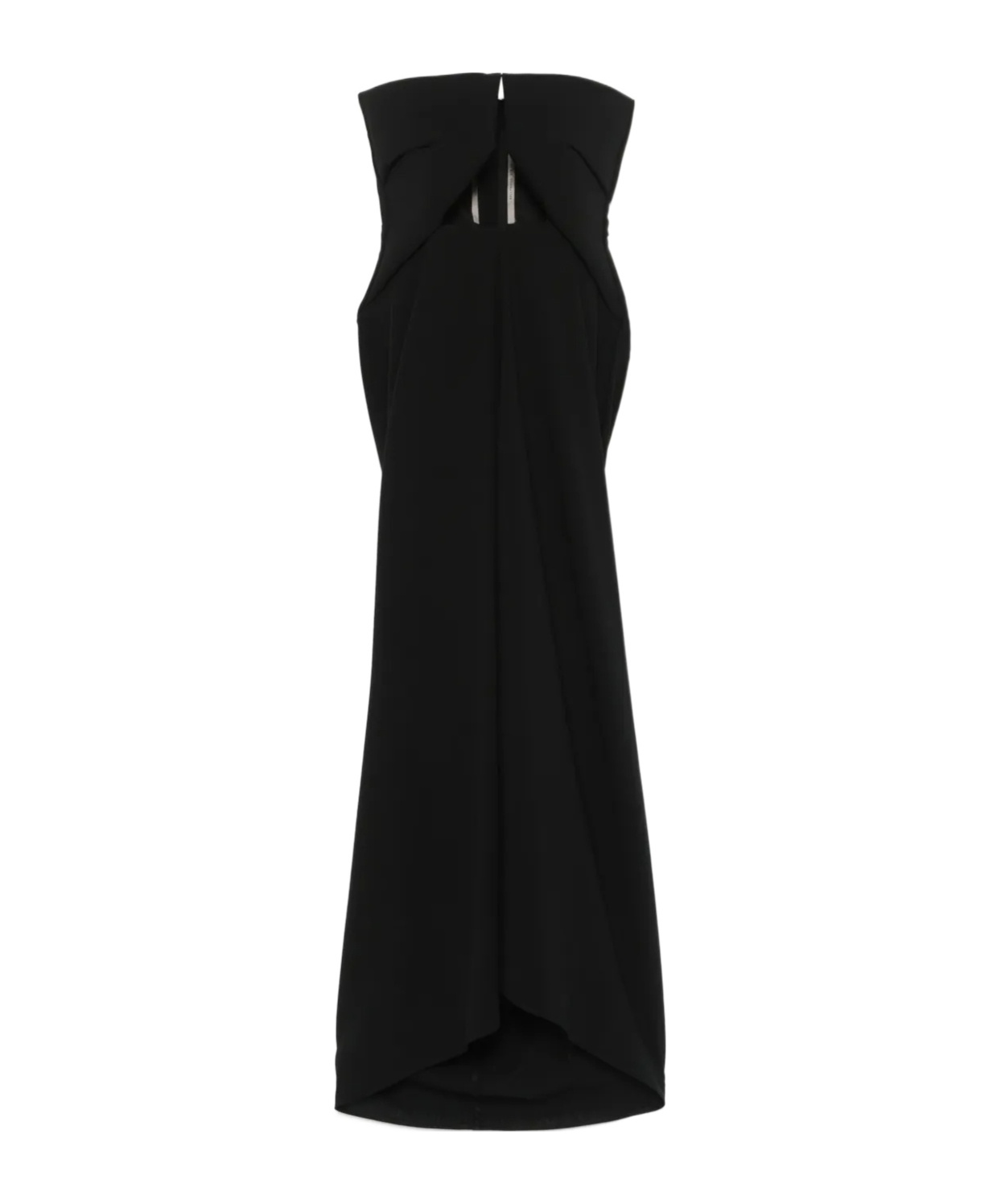 Rick Owens Amphora Maxi Dress In Black