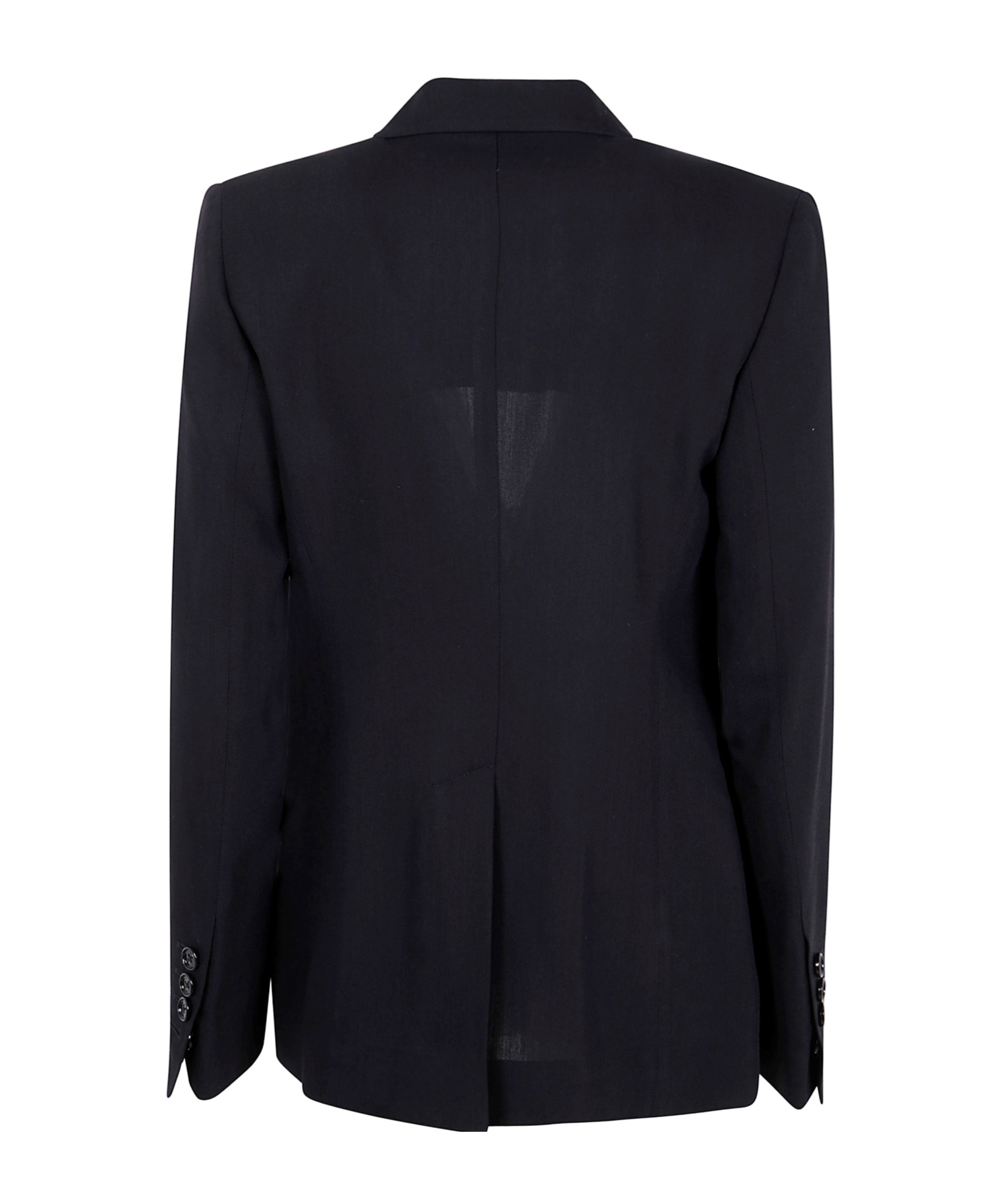 Ann Demeulemeester Disa Light Asymmetric Deconstructed Jacket In Black