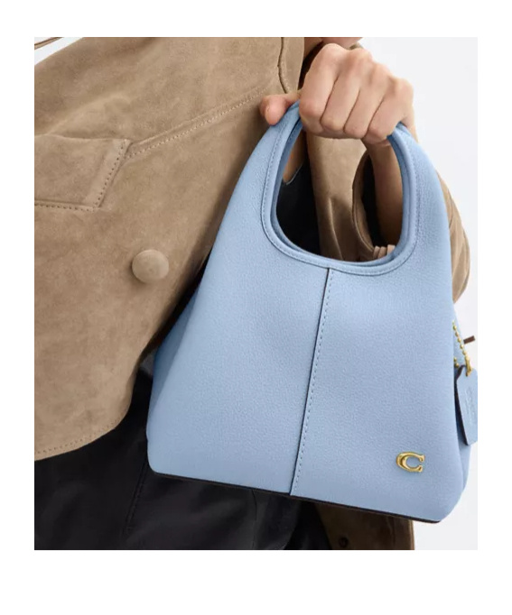 Coach Lana Shoulder Bag 23 In Blue