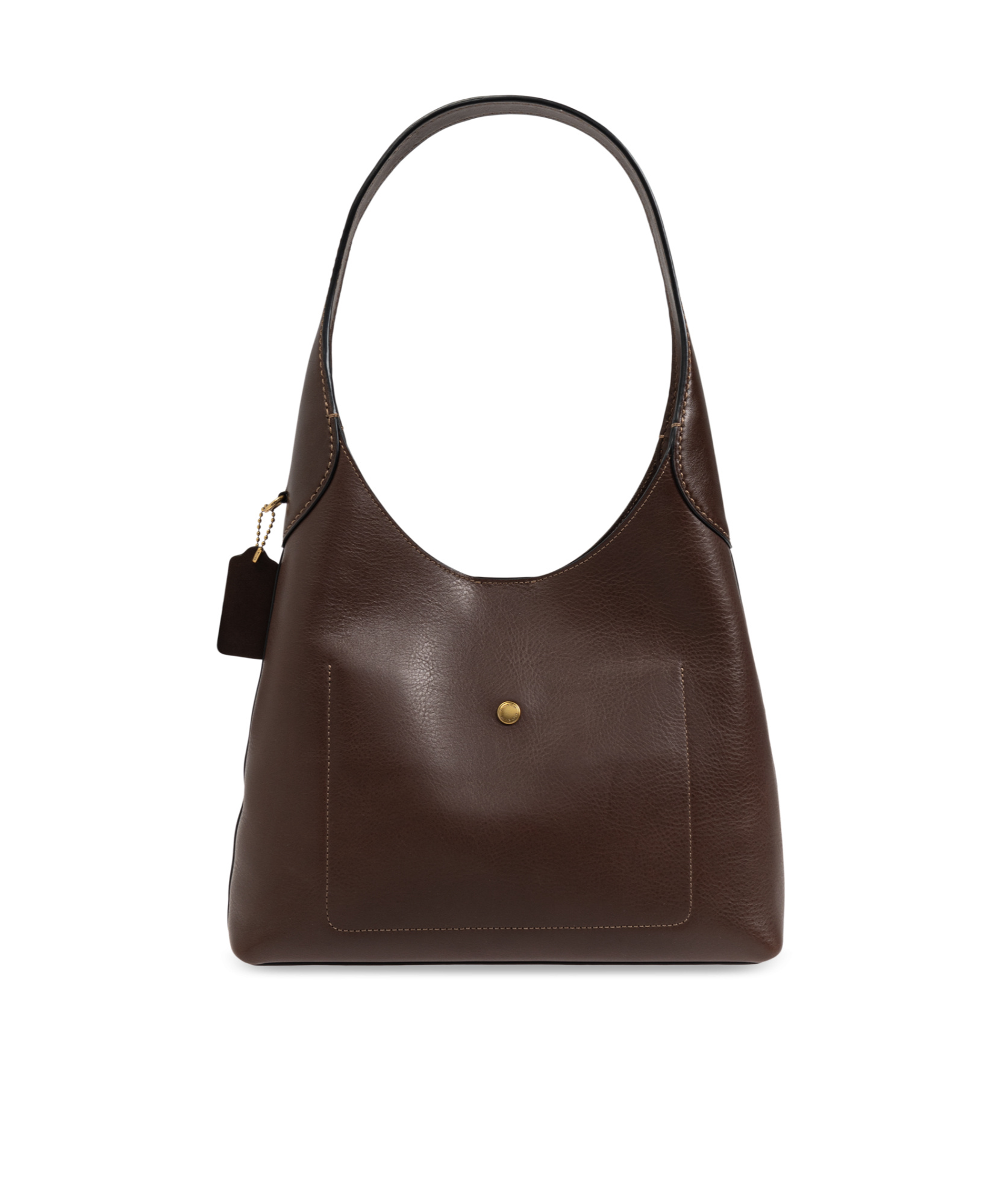 Shop Coach Brooklyn Shoulder Bag In Green