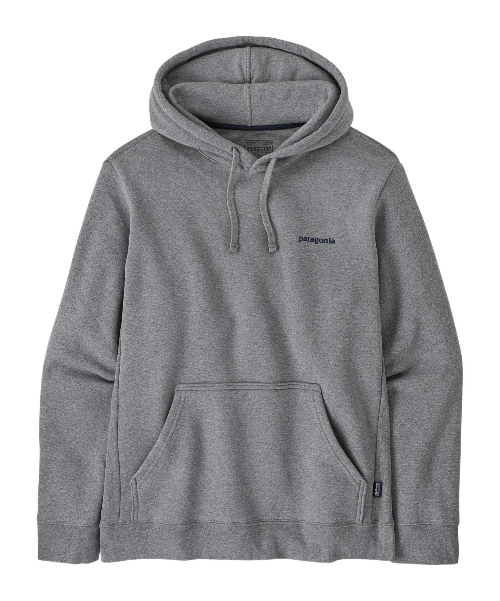 Patagonia Logo Uprisal Hoodie In Gray