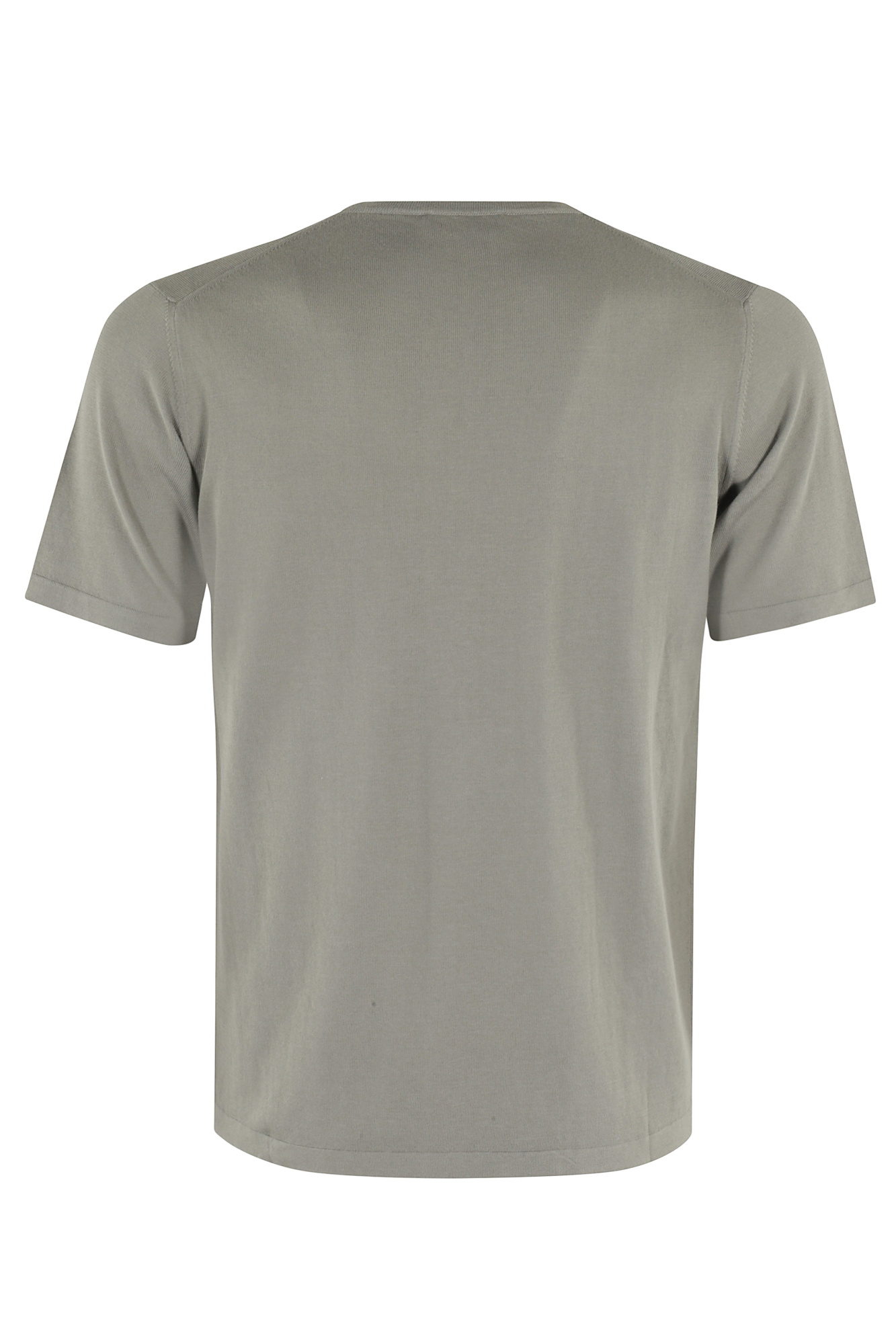 Roberto Collina Round Neck Short Sleeve T-shirt In Green