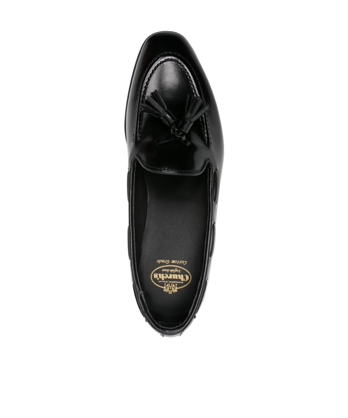 Church's Women Polished Leather Maidstone Loafers In Black