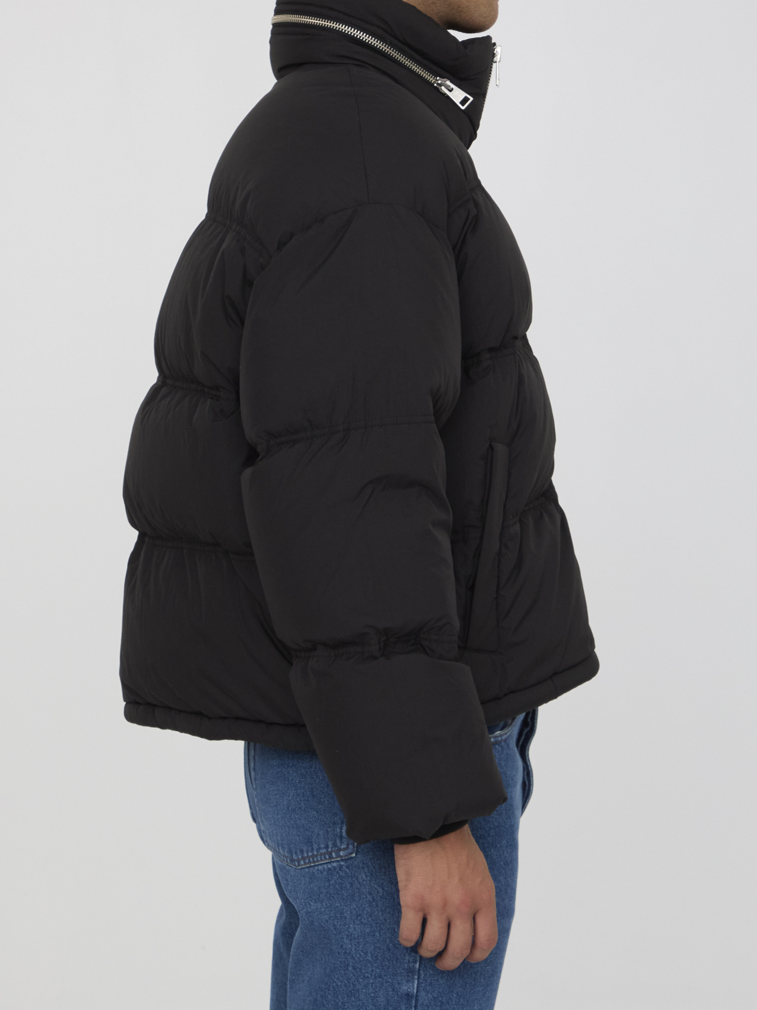 AMI ALEXANDRE MATTIUSSI AMI PARIS AMI DE COEUR ZIPPED DOWN JACKET