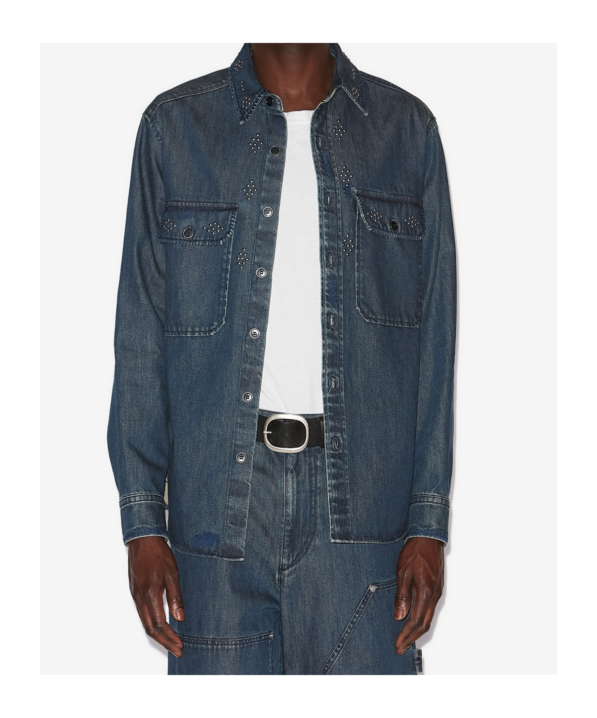 Isabel Marant Osco Shirt In Blue