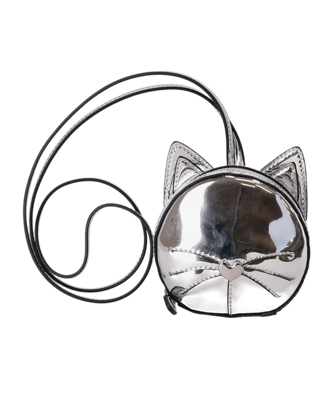 Karl Lagerfeld Ikon Le Chat Cross Body Bag In Black