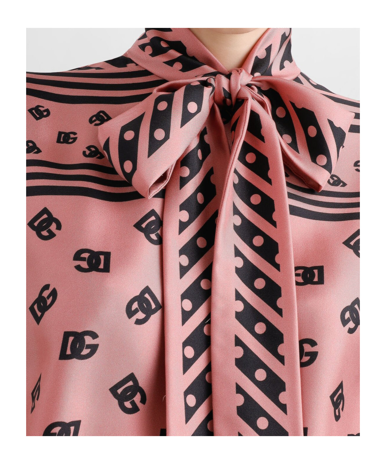 Dolce & Gabbana Sleeveless Shirt In Pink