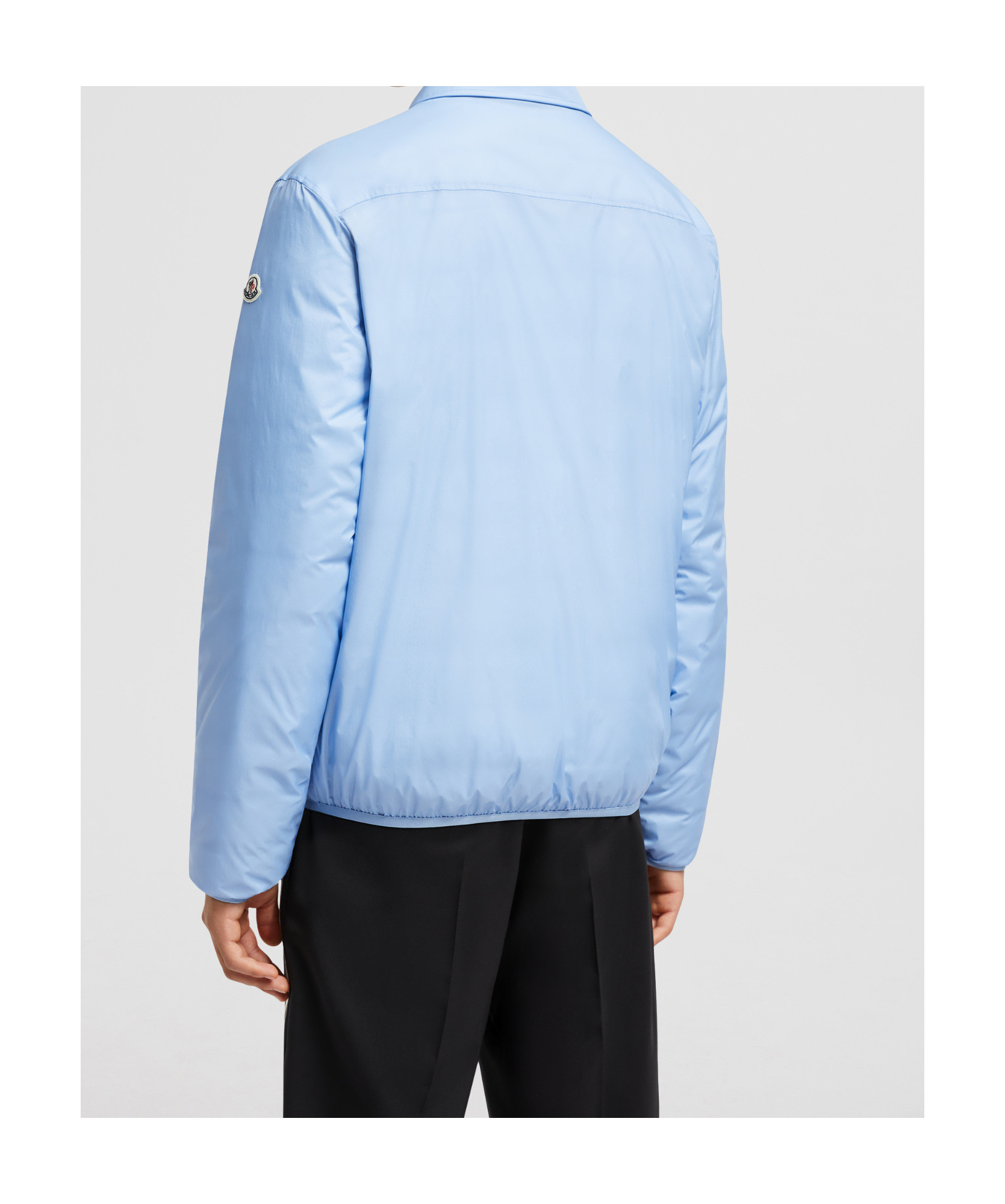 Moncler Doudoune-chemise Arpont In Blue