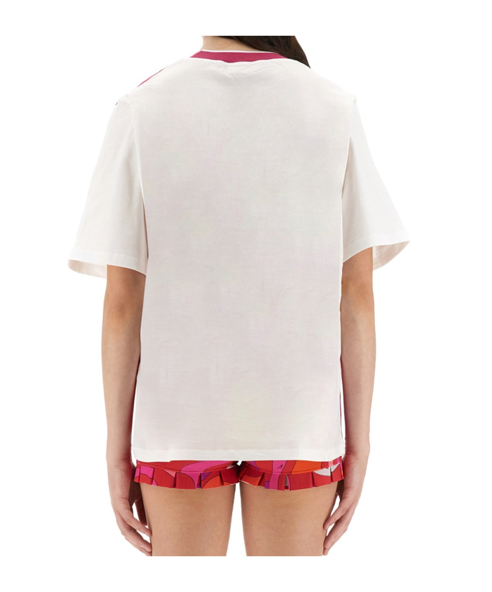 Pucci Pattern-printed Crewneck T-shirt In Multi