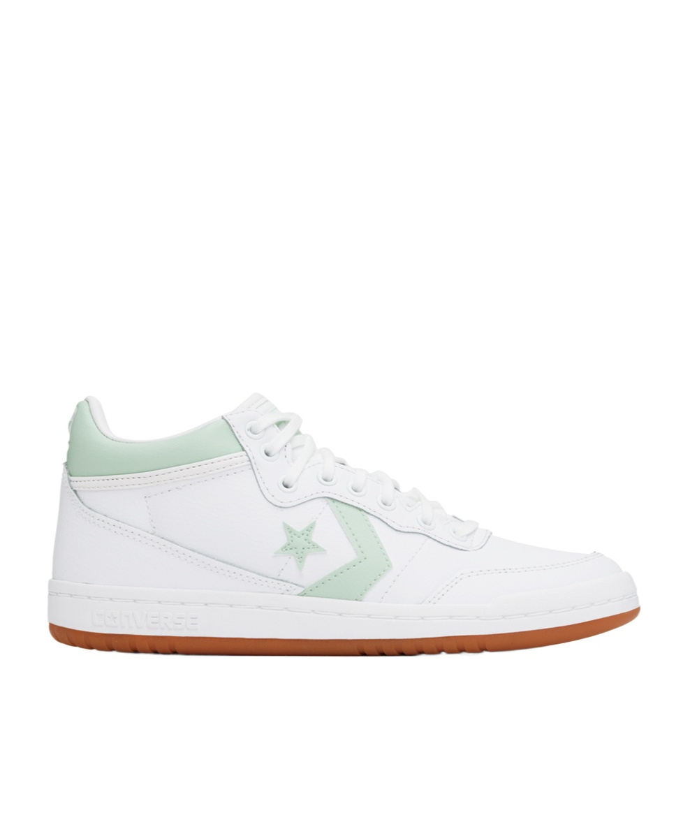 Converse Lace-up High-top Casual Shoes In White