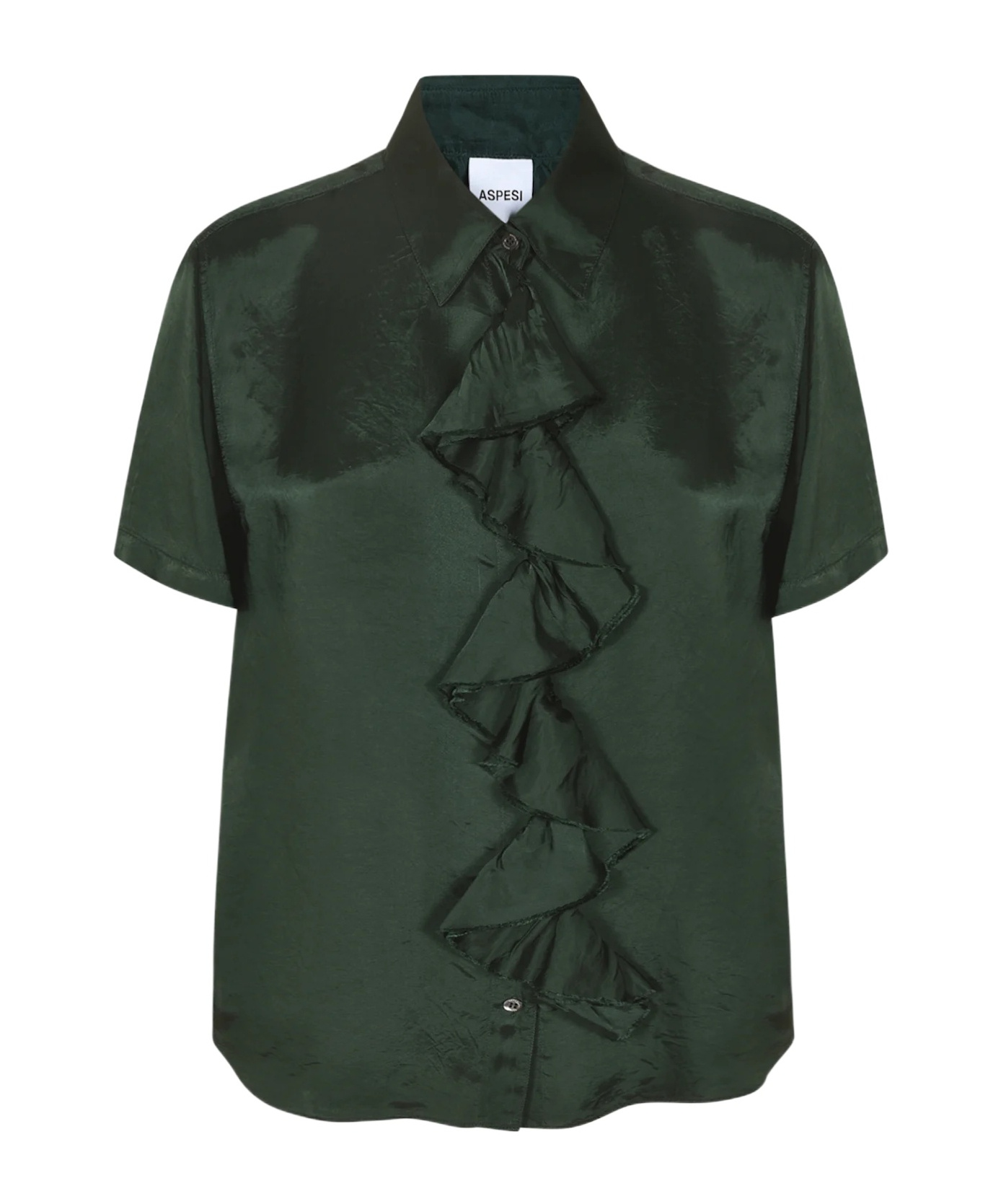 Aspesi Ruffle-trim Shirt