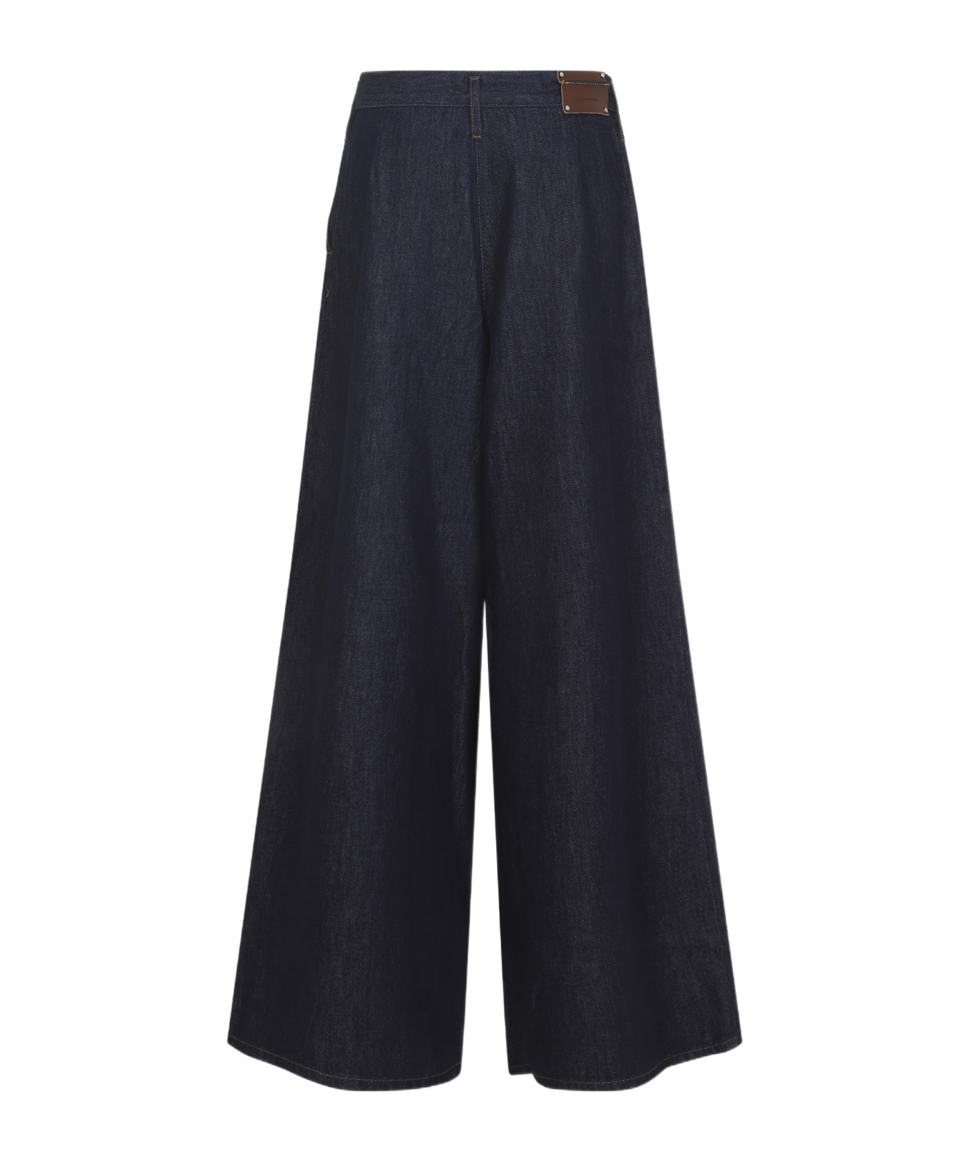 Dries Van Noten Wide-leg Pleated Front Belt Loops Trousers In Black