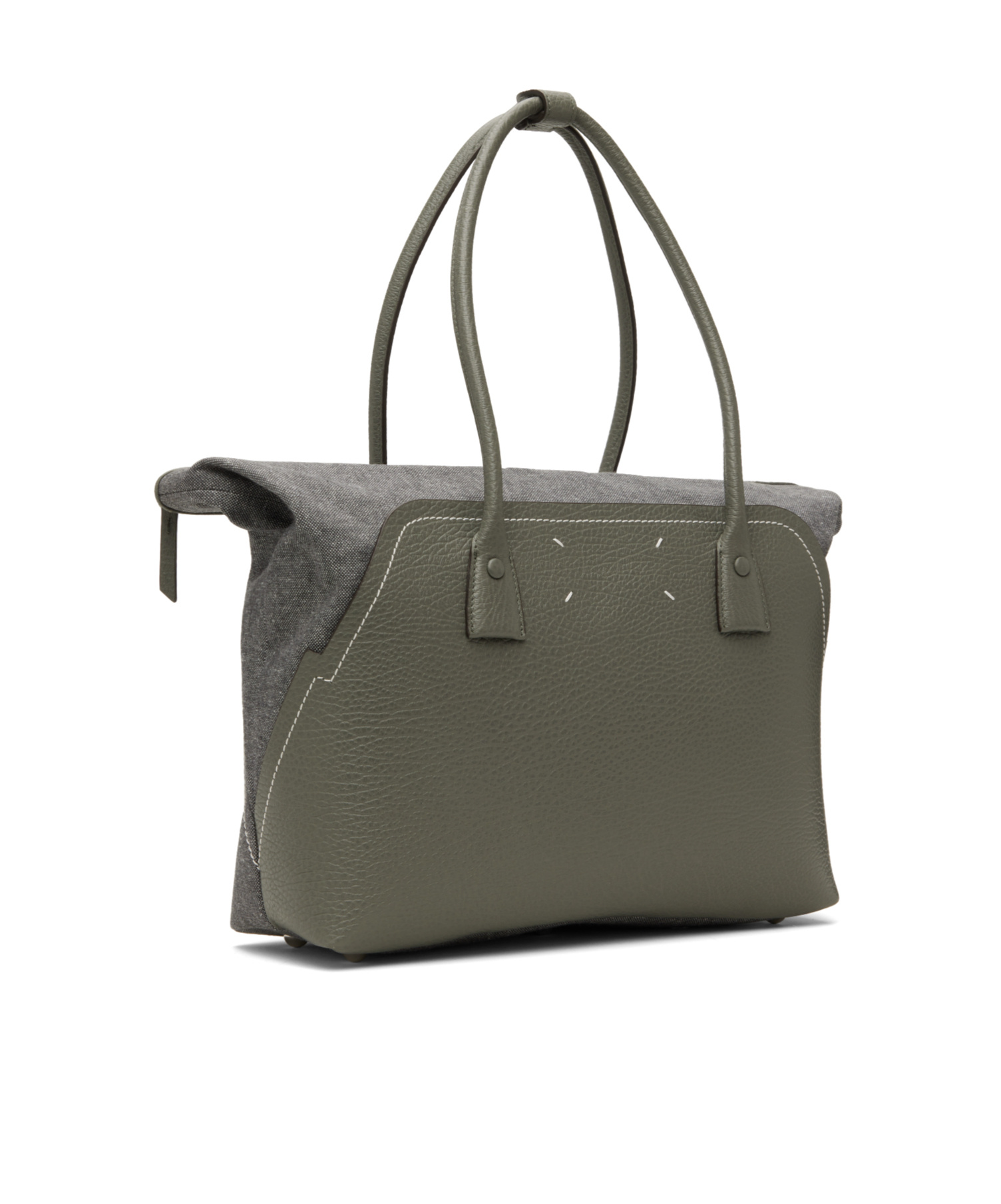 Maison Margiela Medium 5ac Tote Bag In Gray