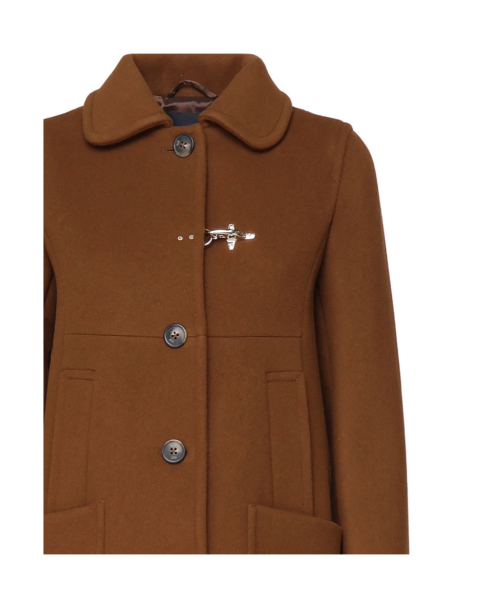 Fay Urban Coat In Brown