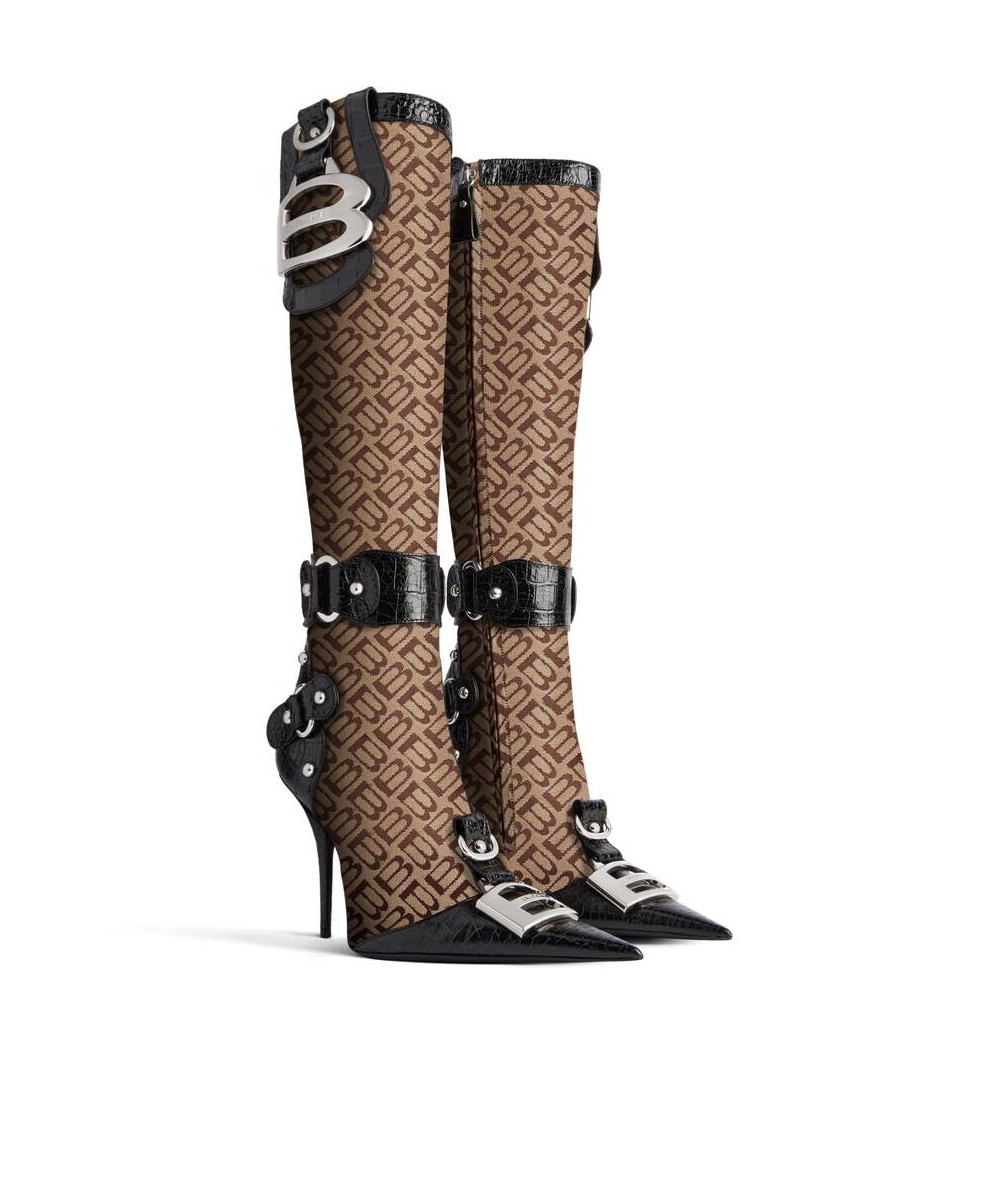 Balenciaga Essex Pointed Boots In Multicolor