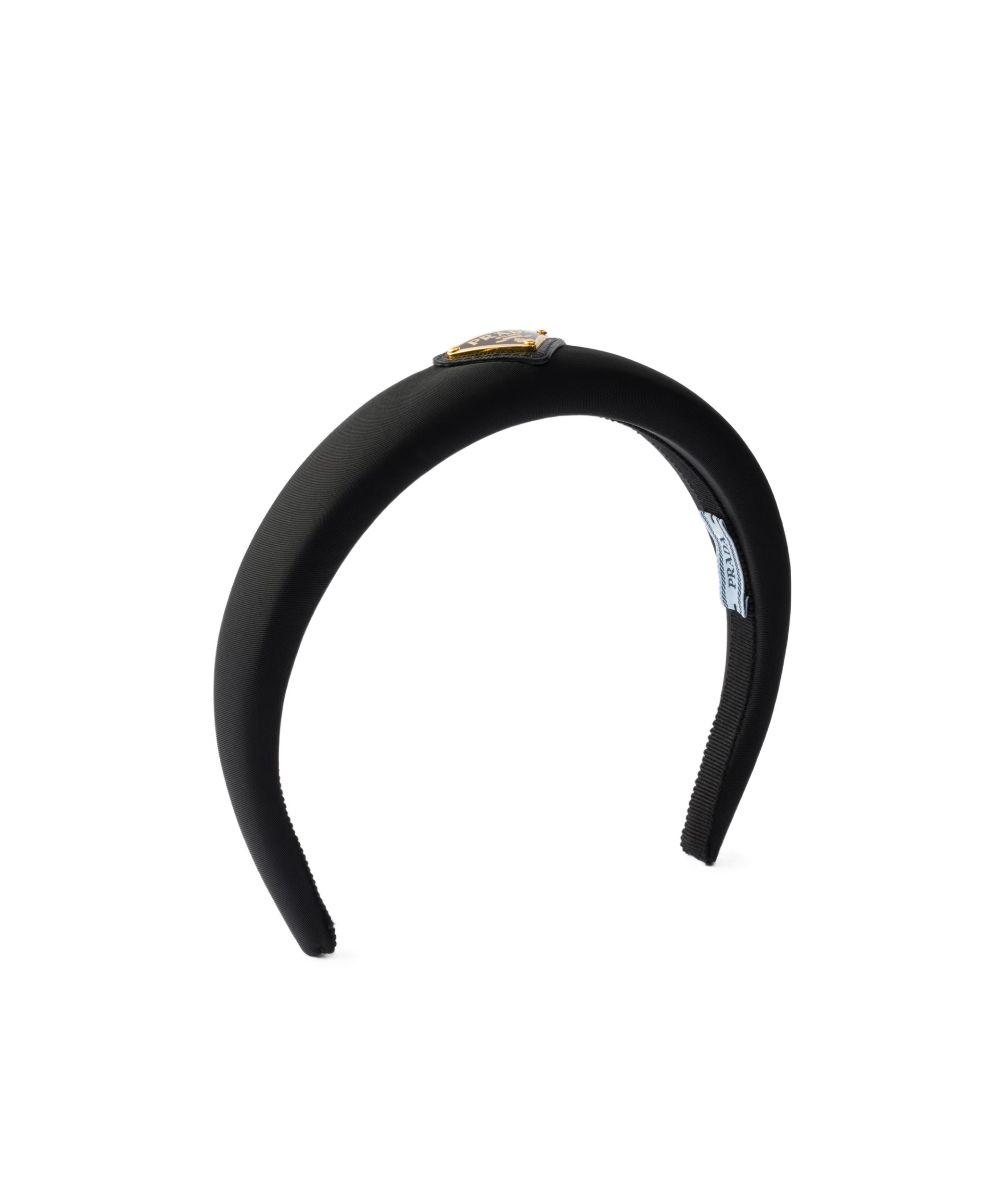 Prada Re-nylon Headband In Black