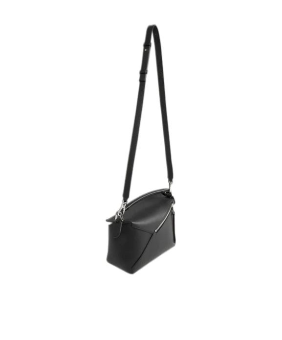 Loewe Small Puzzle Edge Bag In Black