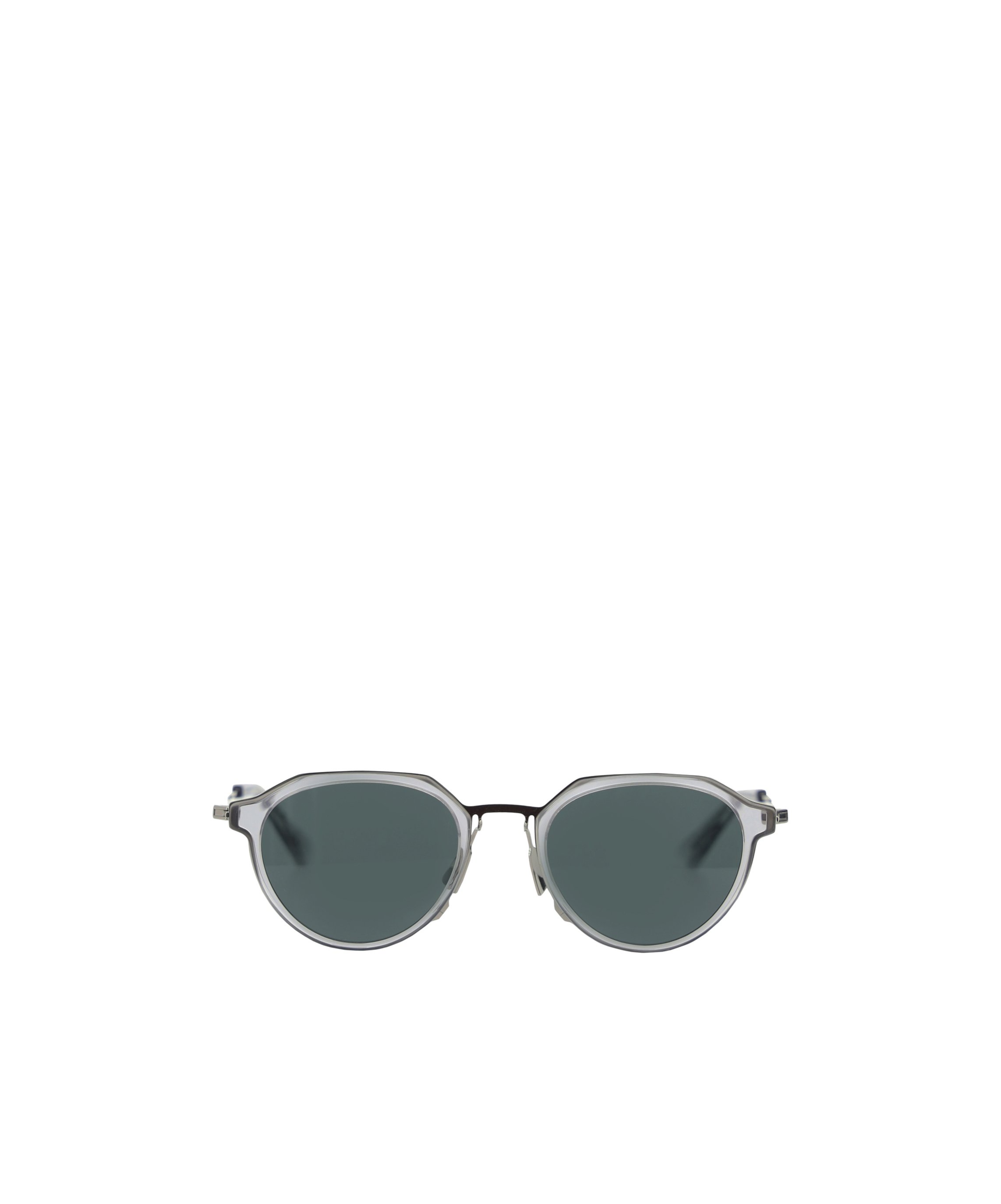 Shop Bottega Veneta Ultrathin Panthos Sunglasses In Gray